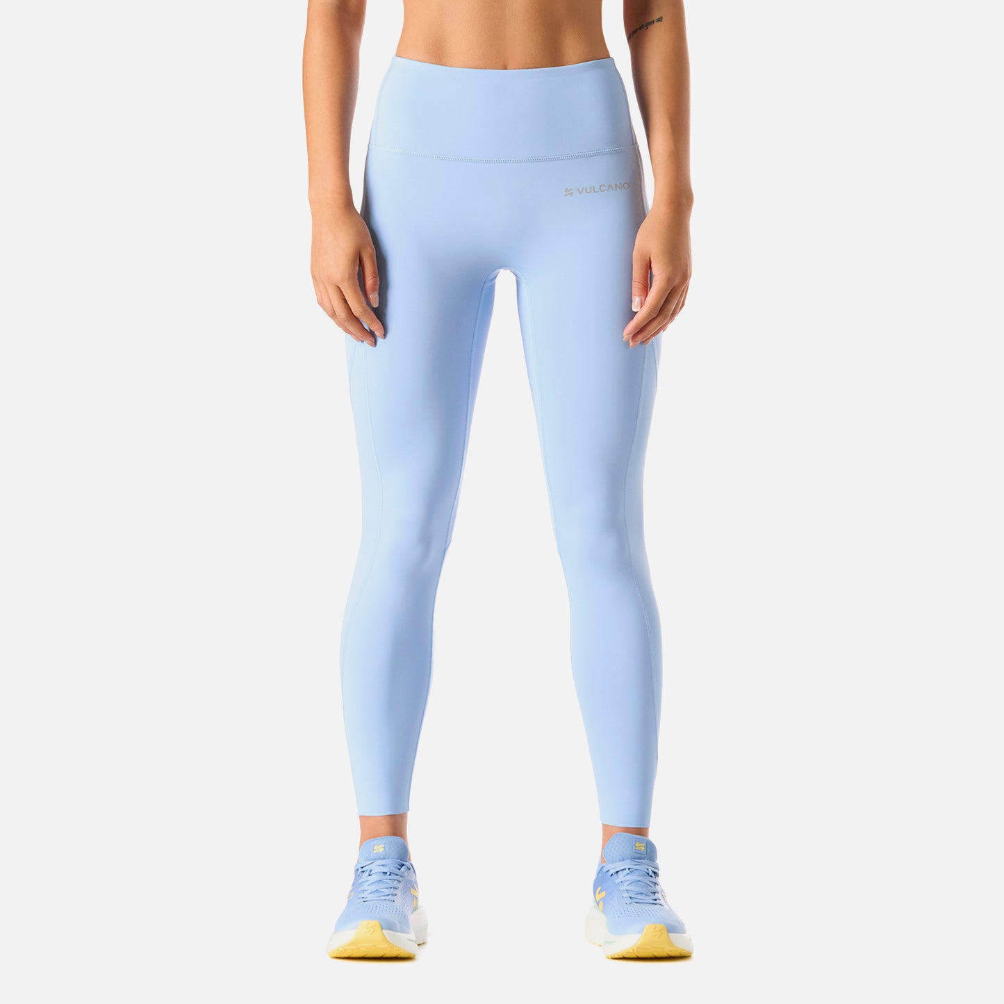 Calza Mujer Built To Move 7/8 High Rise Leggins Celeste Vulcano