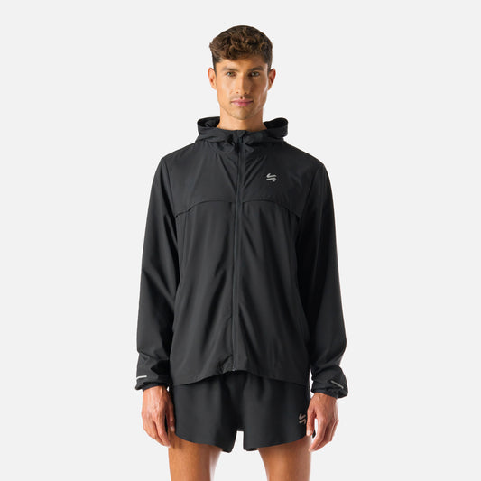 Chaqueta Hombre Built To Move Pro Windbreaker Jacket Negro Vulcano