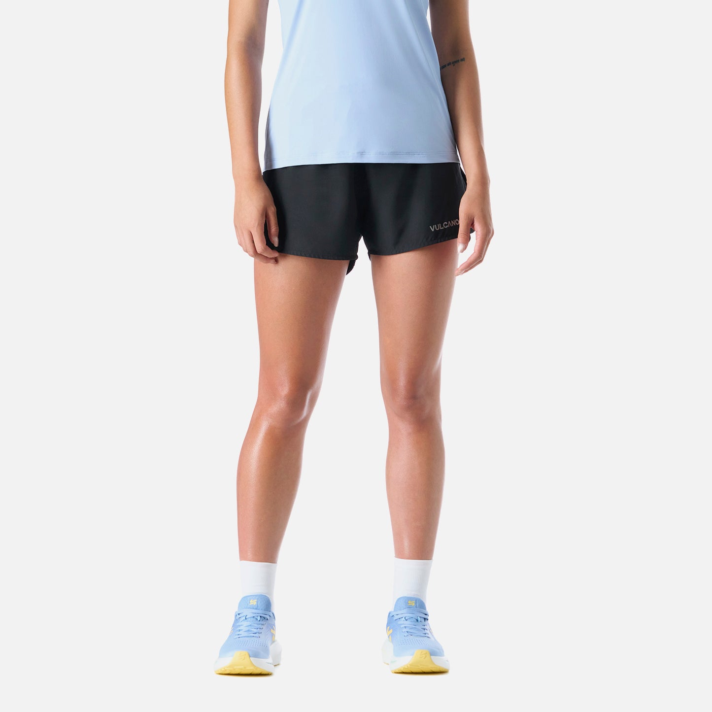 Shorts Mujer Built To Move 2-in-1 2,5" Shorts Negro Vulcano