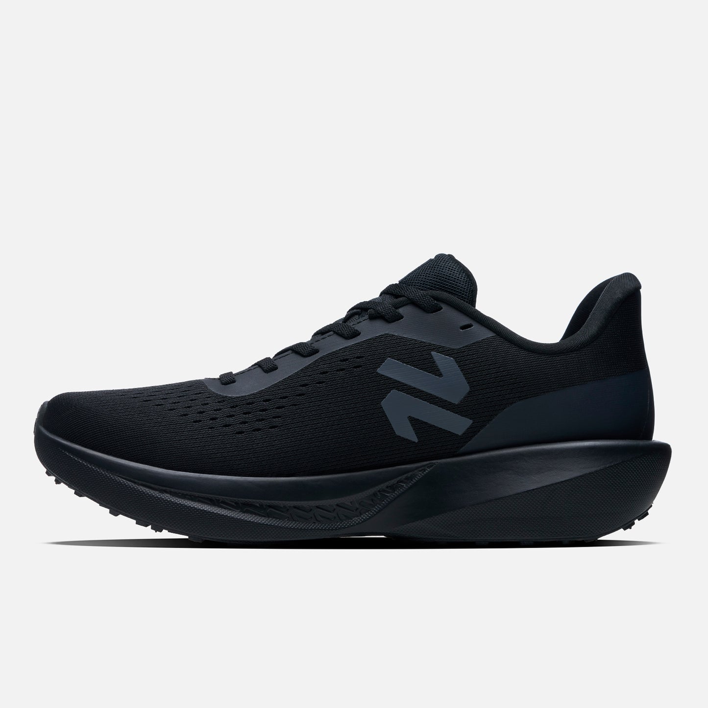 Perfil lateral interno de las Zapatillas Hombre Epicenter B-Dry Triple Negro Vulcano, ideales para entrenamientos y carreras urbanas.