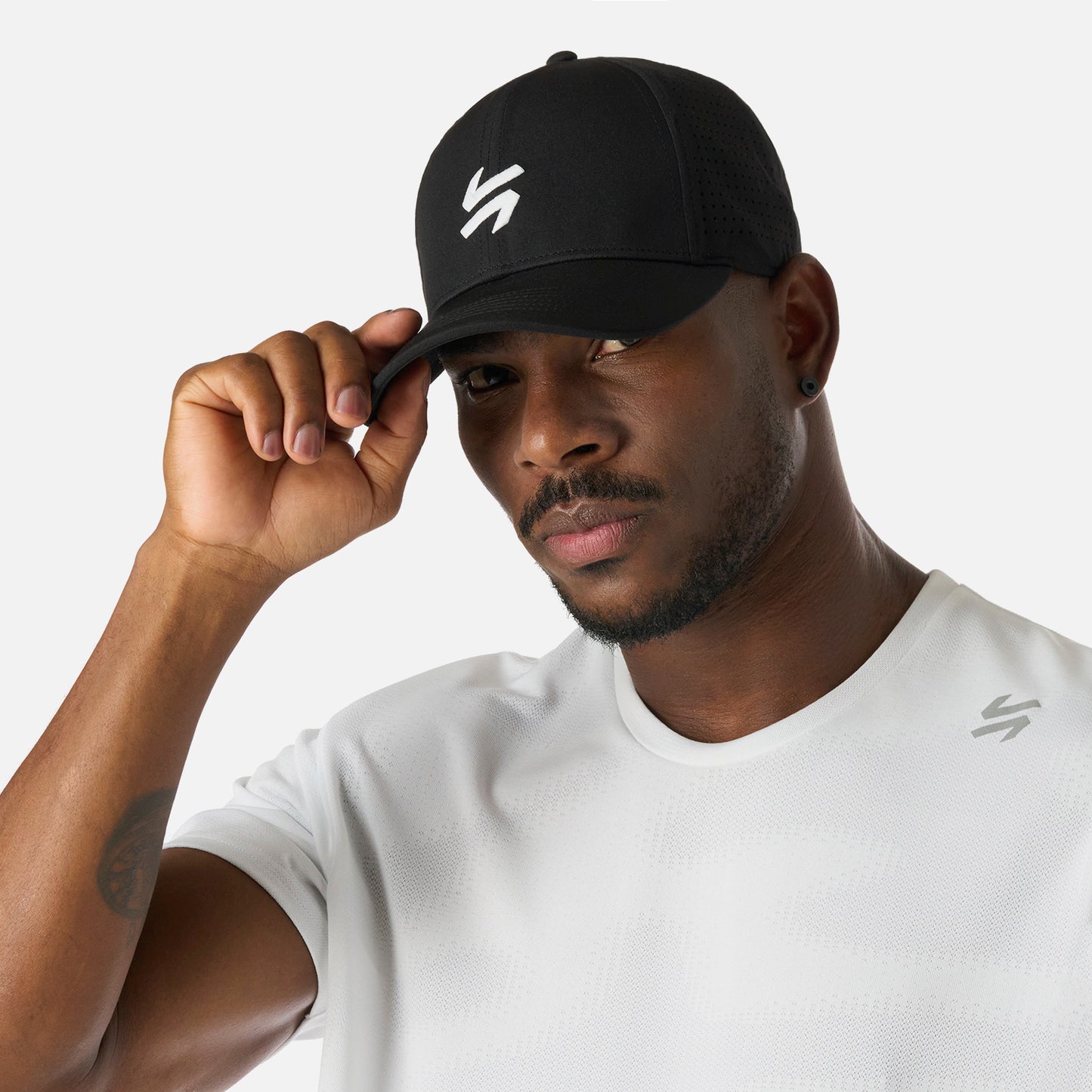 Jockey Energic Cap Negro Vulcano