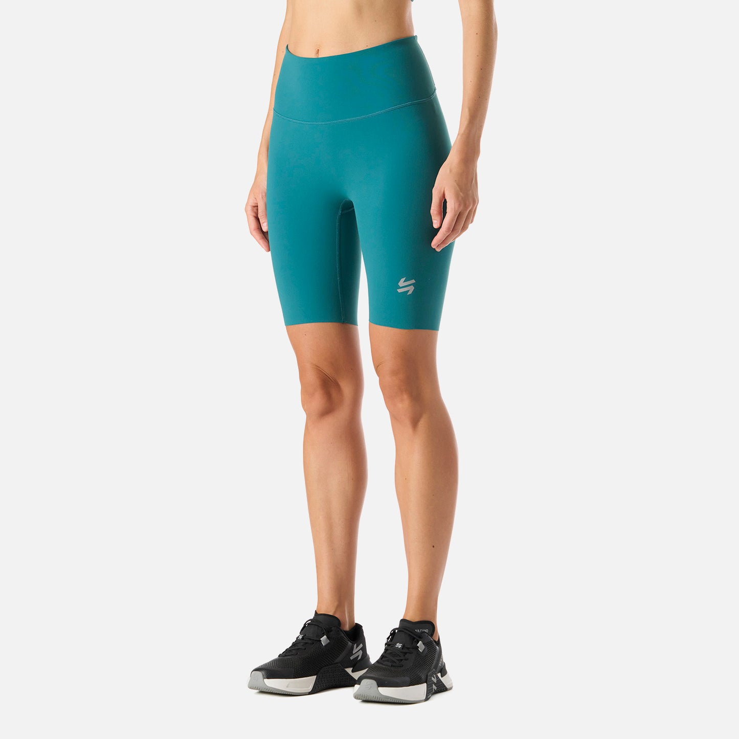 Calza Mujer Tempo Biker Super High Rise Leggins Petroleo Vulcano