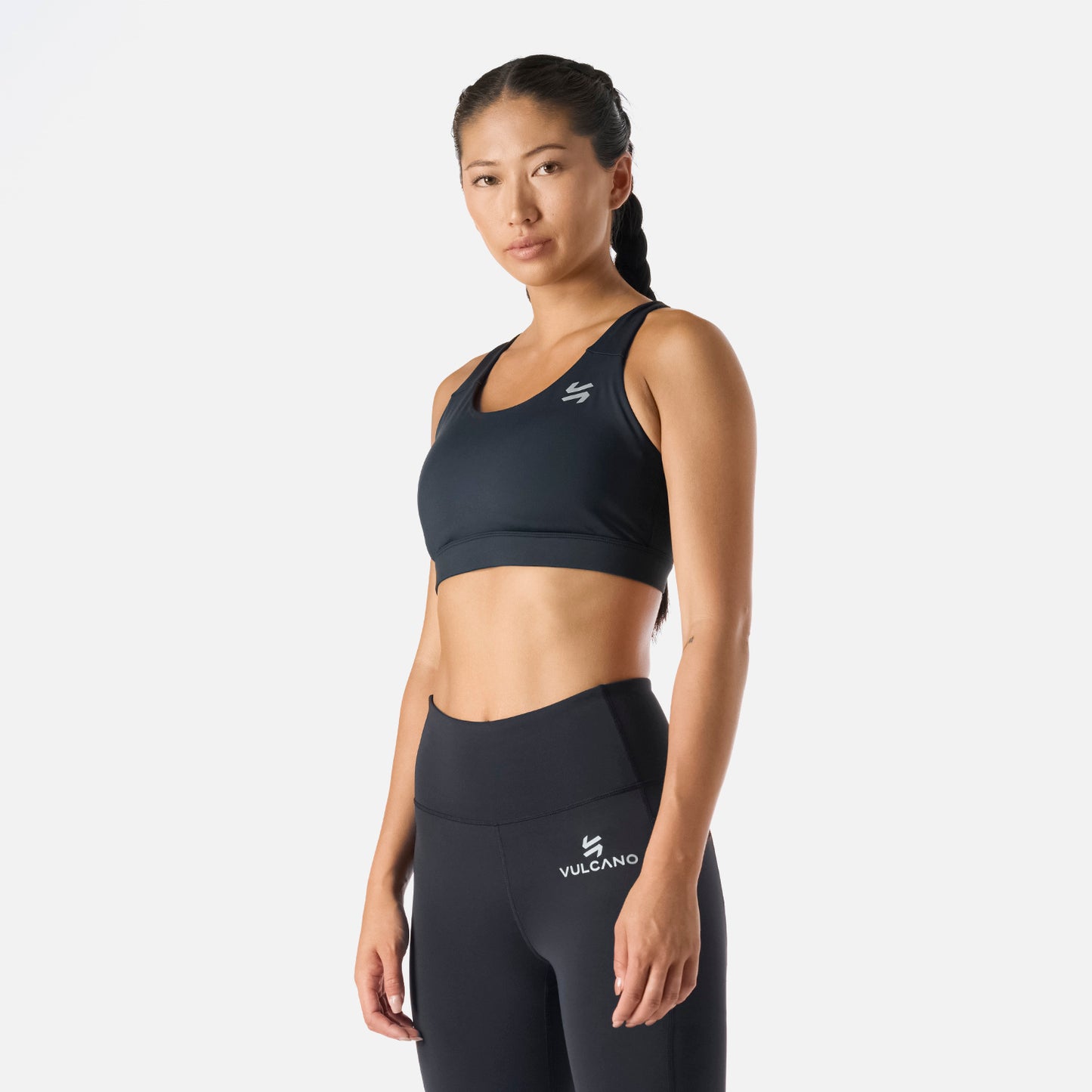 Peto Mujer Built To Move High Support Bra Negro Vulcano