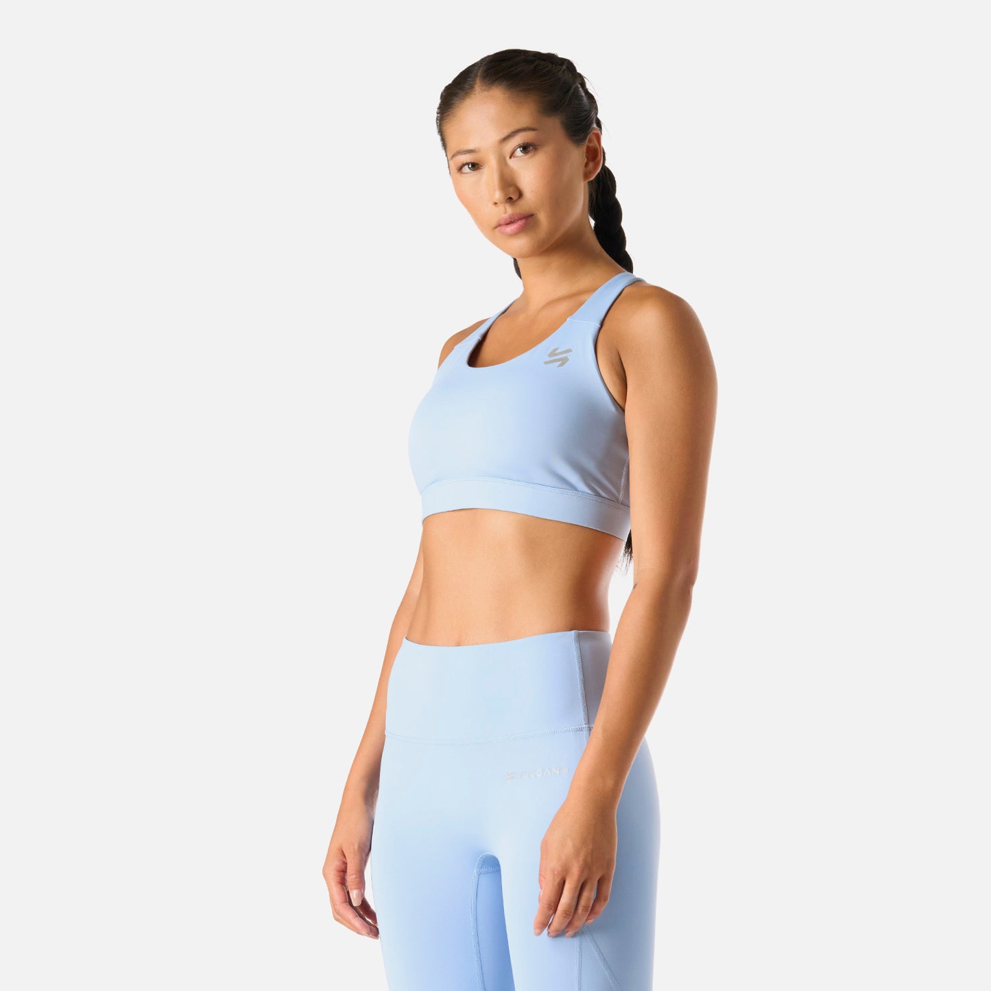 Peto Mujer Built To Move High Support Bra Celeste Vulcano