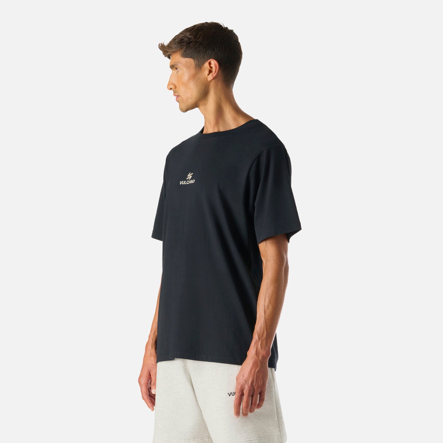 Polera Hombre Cool Down T-Shirt Negro Vulcano