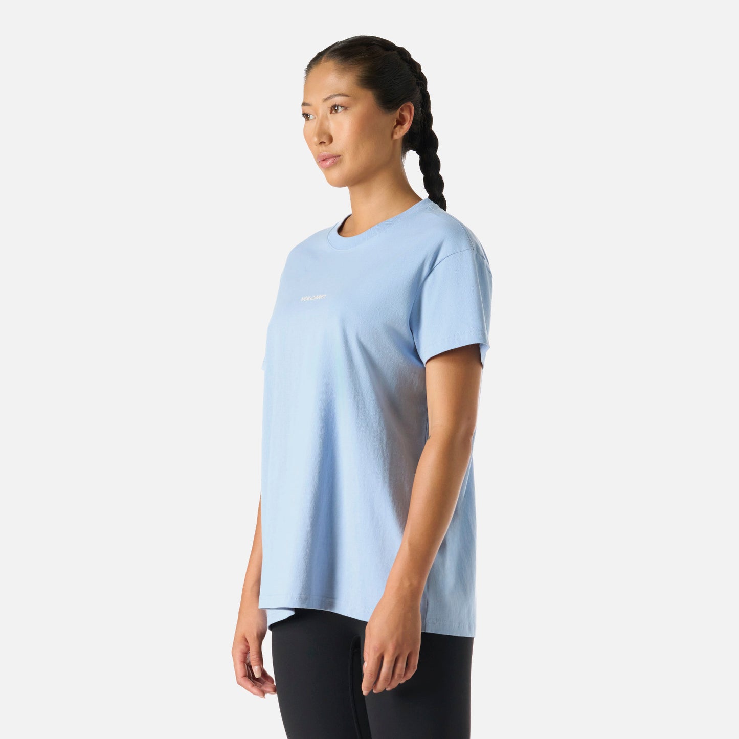 Polera Mujer Cool Down T-Shirt Celeste Vulcano