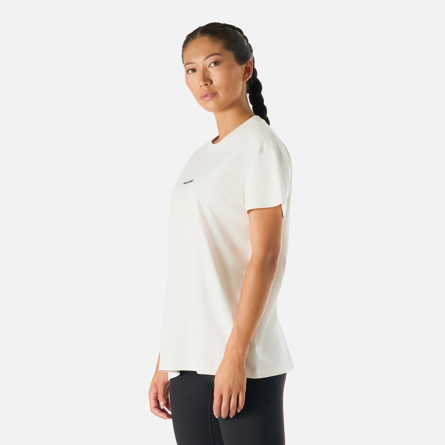 Polera Mujer Cool Down T-Shirt Blanco Vulcano