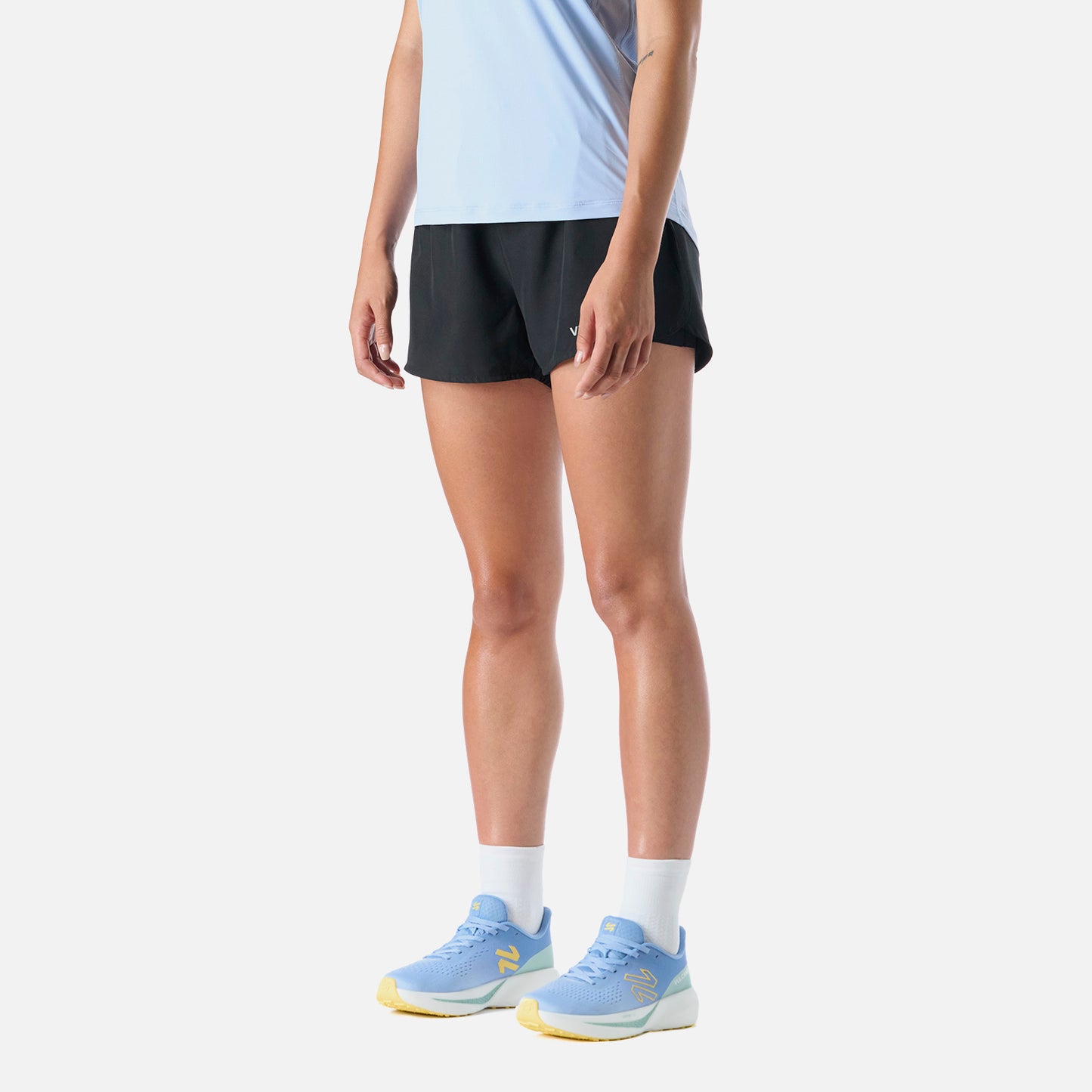 Shorts Mujer Built To Move 2-in-1 2,5" Shorts Negro Vulcano