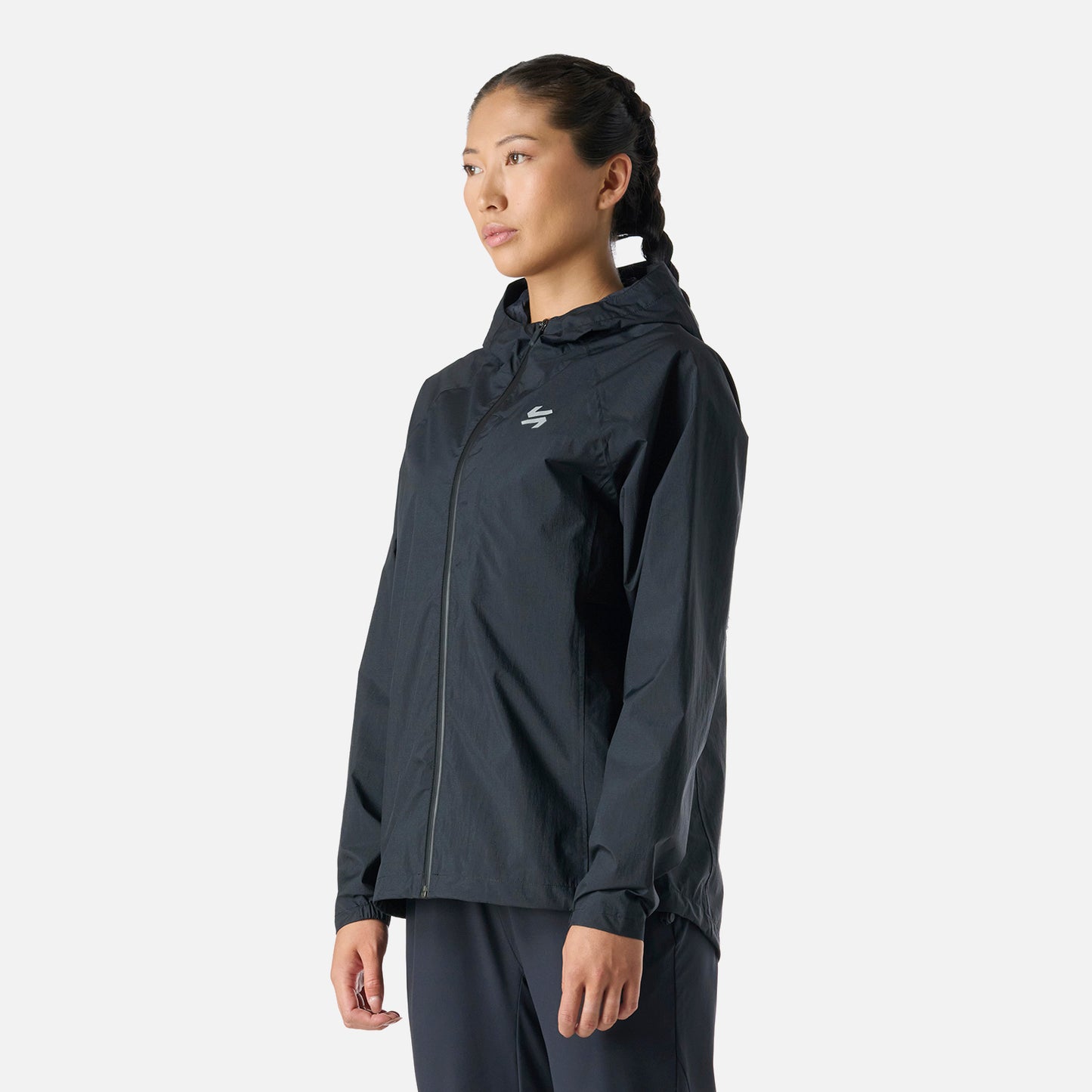 Chaqueta Mujer Built To Move Waterproof Jacket Negro Vulcano
