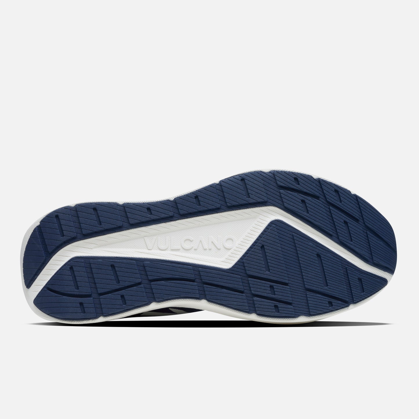 Suela de las Zapatillas Hombre Ignite Azul Marino Vulcano con patrón antideslizante y marca Vulcano grabada para mayor tracción.