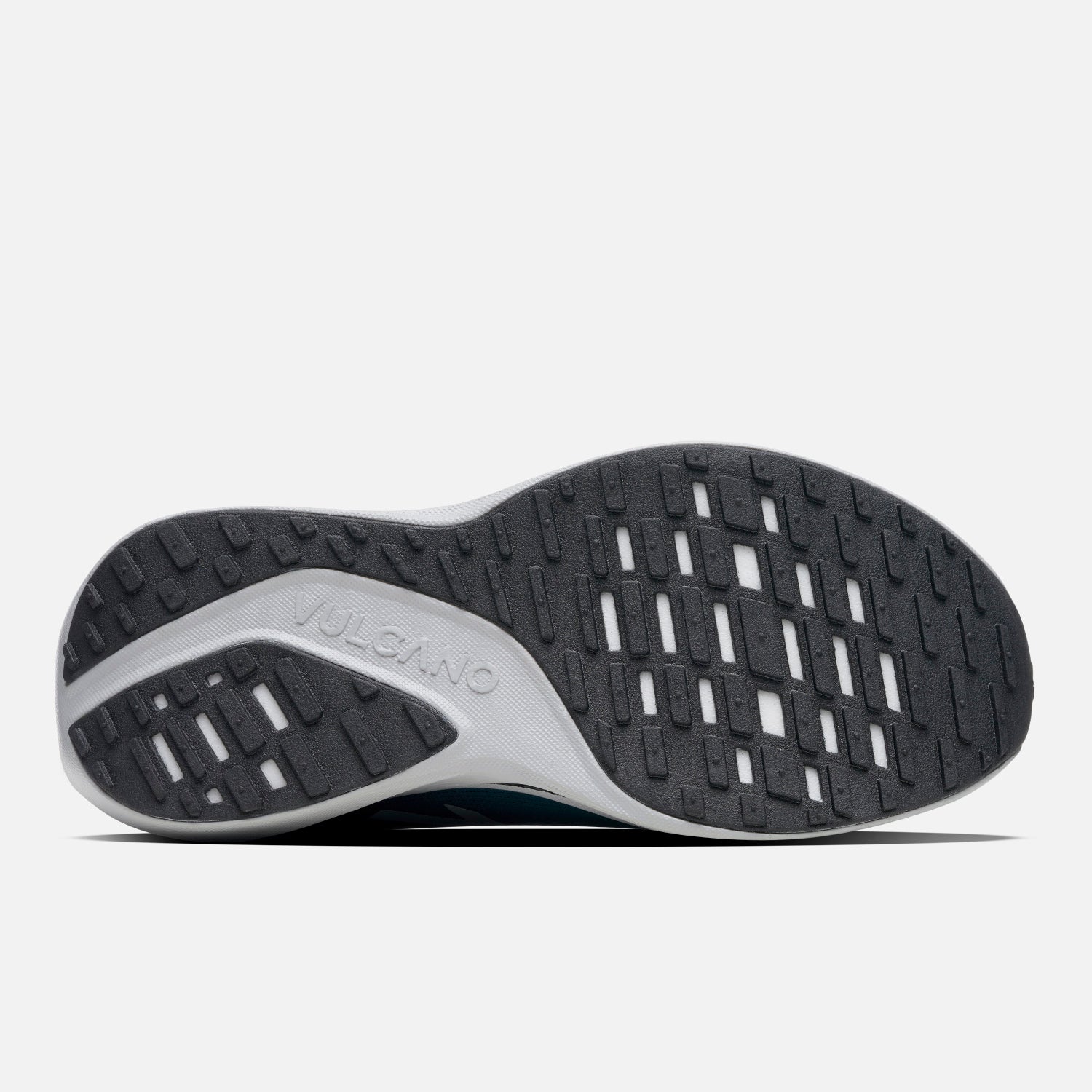 Suela de las Zapatillas Hombre Epicenter Petroleo / Negro Vulcano con patrón antideslizante y grabado Vulcano para mayor tracción en running.
