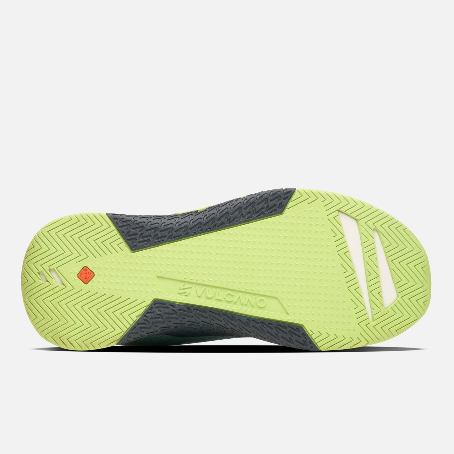 Suela de las Zapatillas Mujer No Gravity Jade Vulcano con diseño antideslizante y tecnología QuakeBlock para mayor estabilidad en entrenamiento.