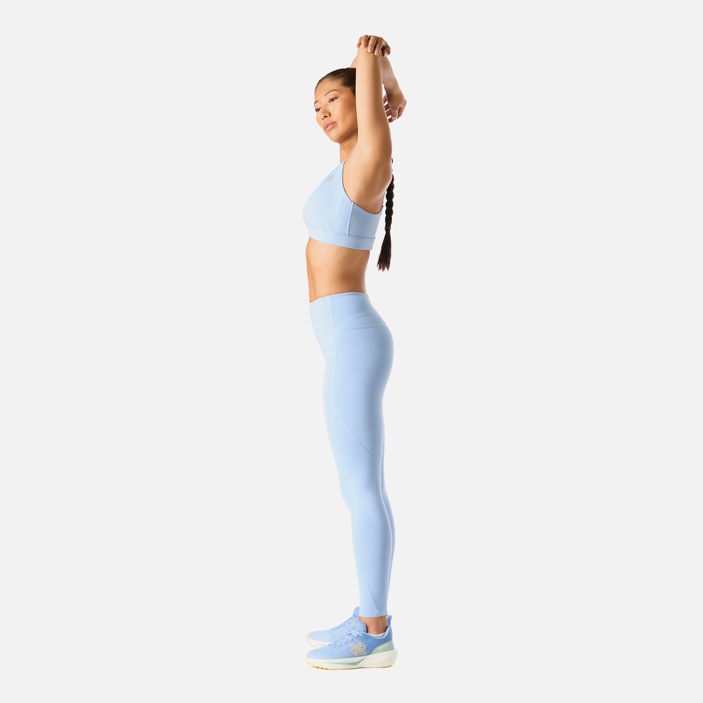 Calza Mujer Built To Move 7/8 High Rise Leggins Celeste Vulcano