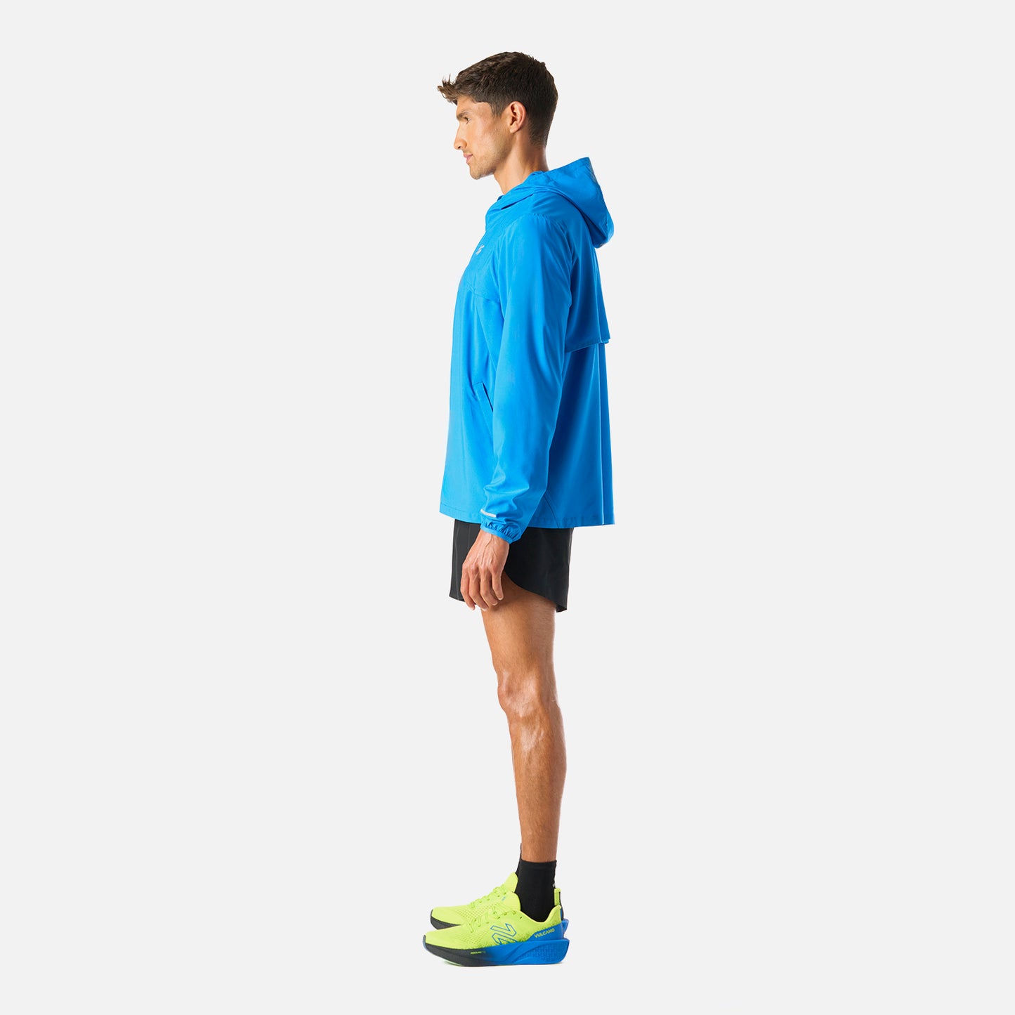 Chaqueta Hombre Built To Move Pro Windbreaker Jacket Azul Vulcano