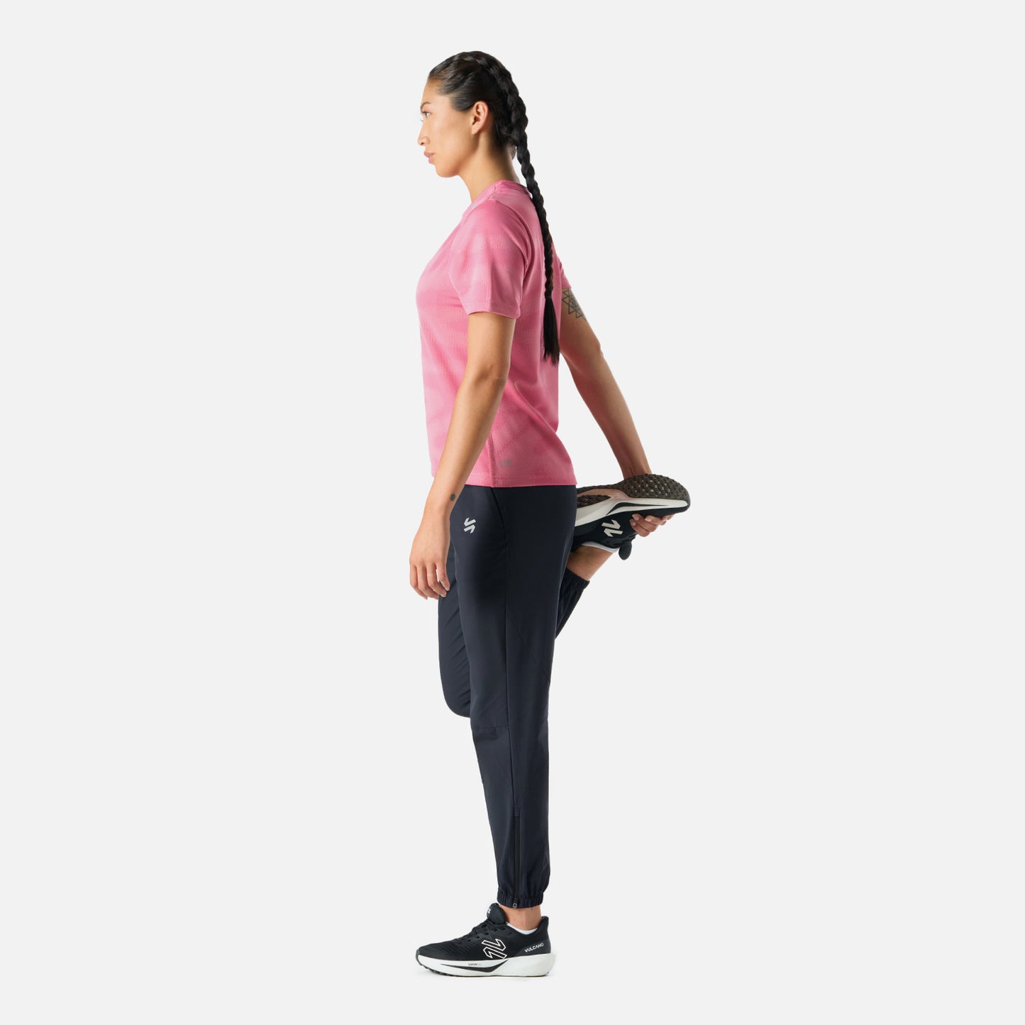Pantalón Mujer Built To Move Pants Negro Vulcano