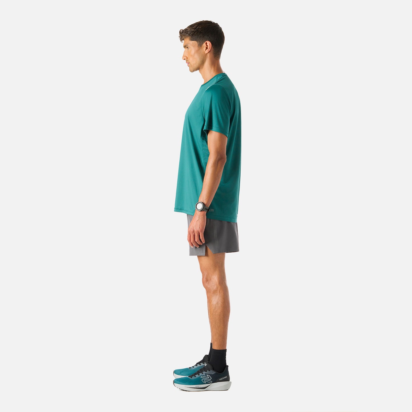 Polera Hombre Tempo Advanced T-Shirt Petroleo Vulcano