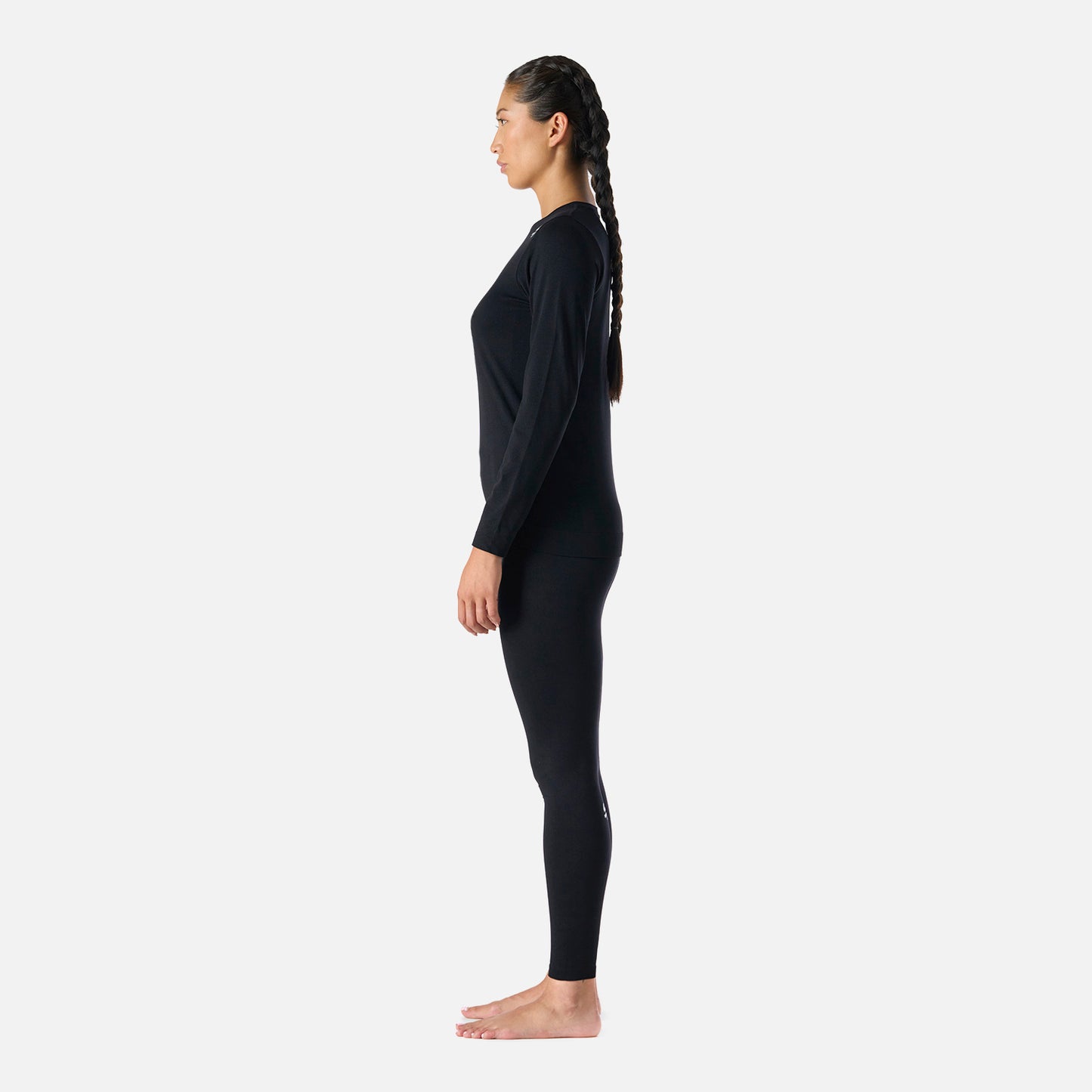 Primera Capa Mujer Built To Move Warm Shield Top Negro Vulcano