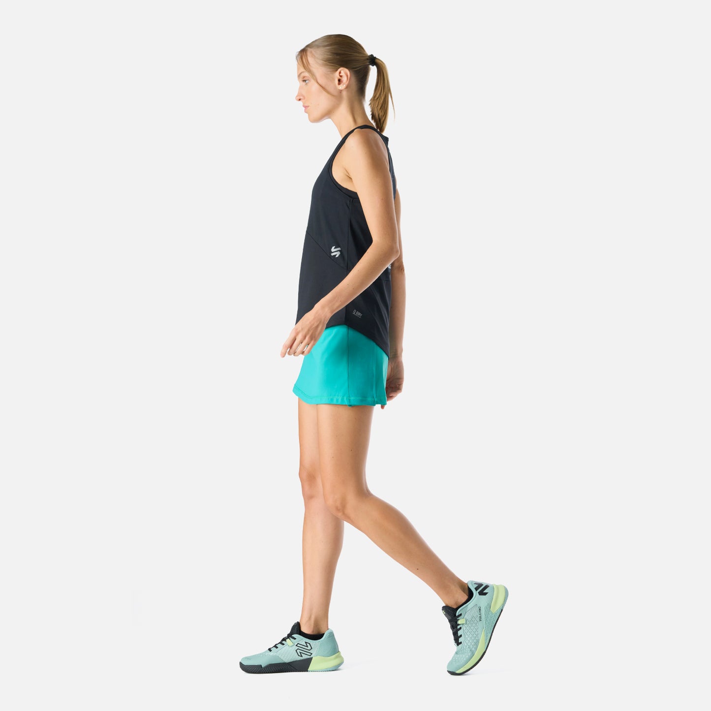 Falda Mujer Built To Move Skirt Turquesa Vulcano