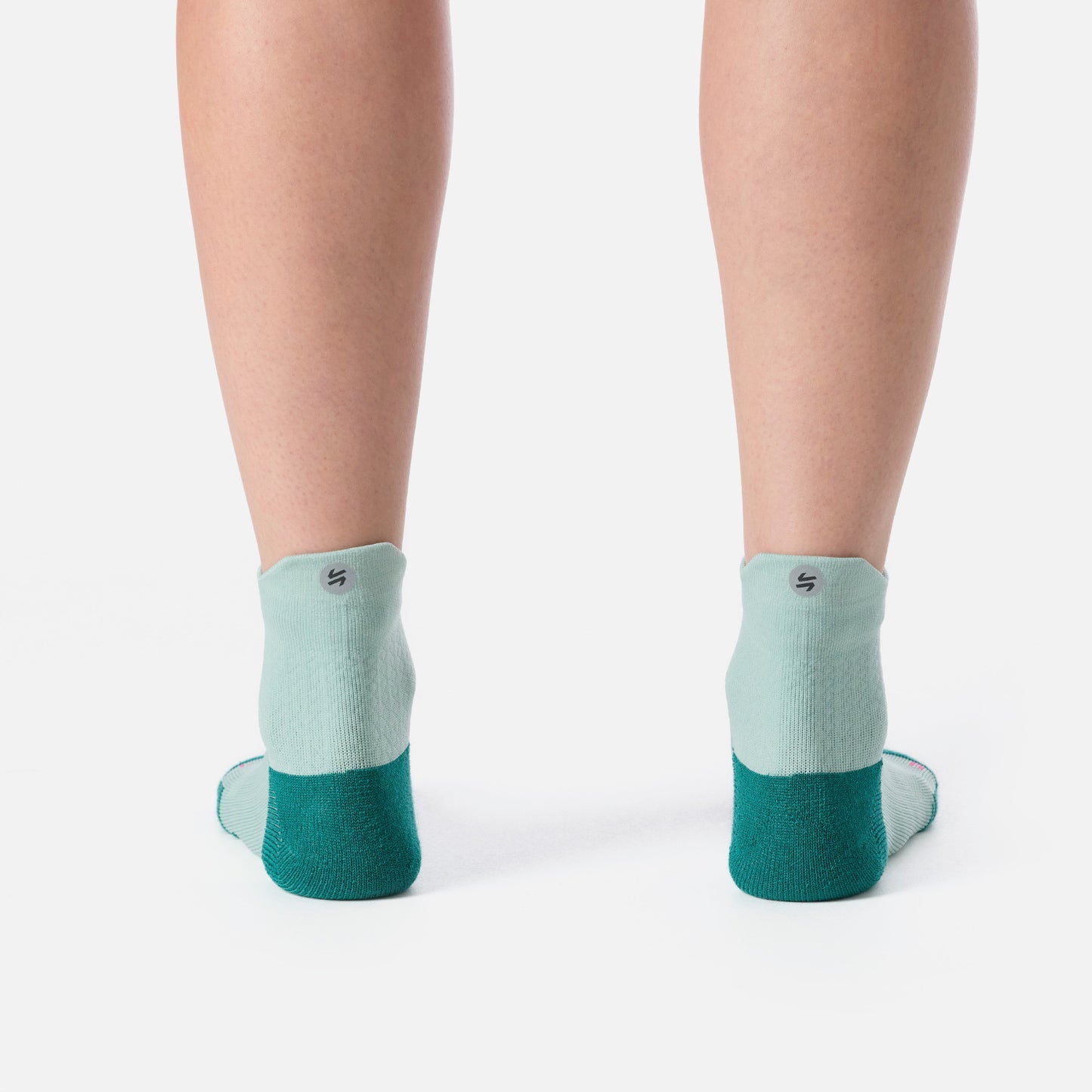 Calcetines Mujer Stride Running Short Socks Jade Vulcano