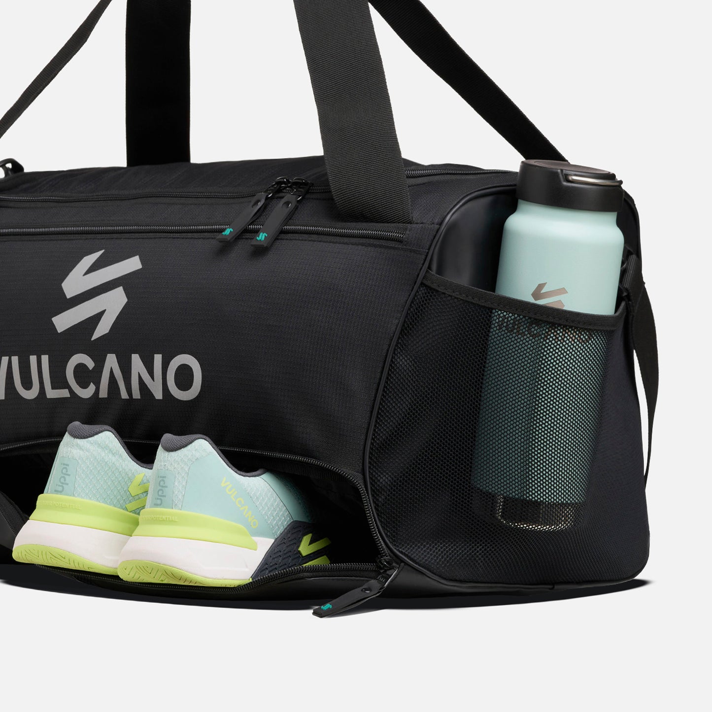 Bolso All Sport 60L Duffle Bag Negro Vulcano