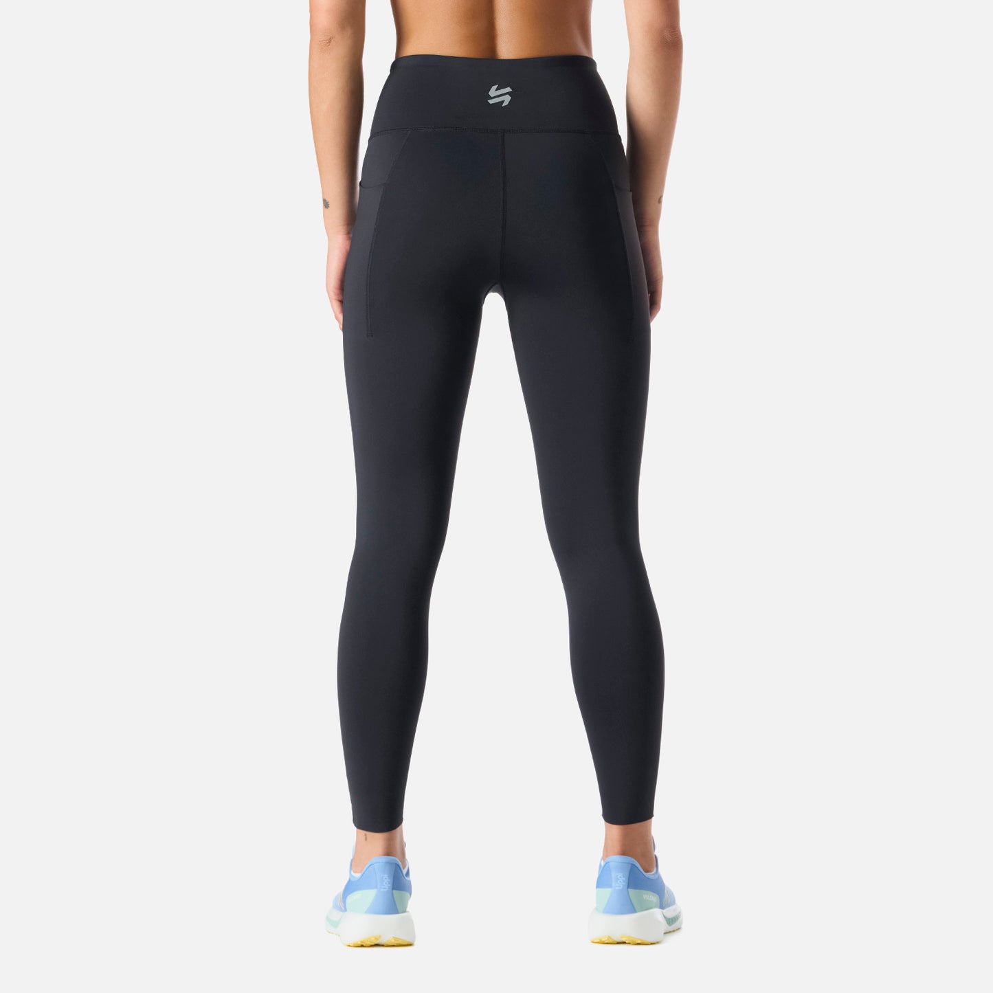 Calza Mujer Built To Move Compressive 7/8 Super High Rise Leggins Negro Vulcano