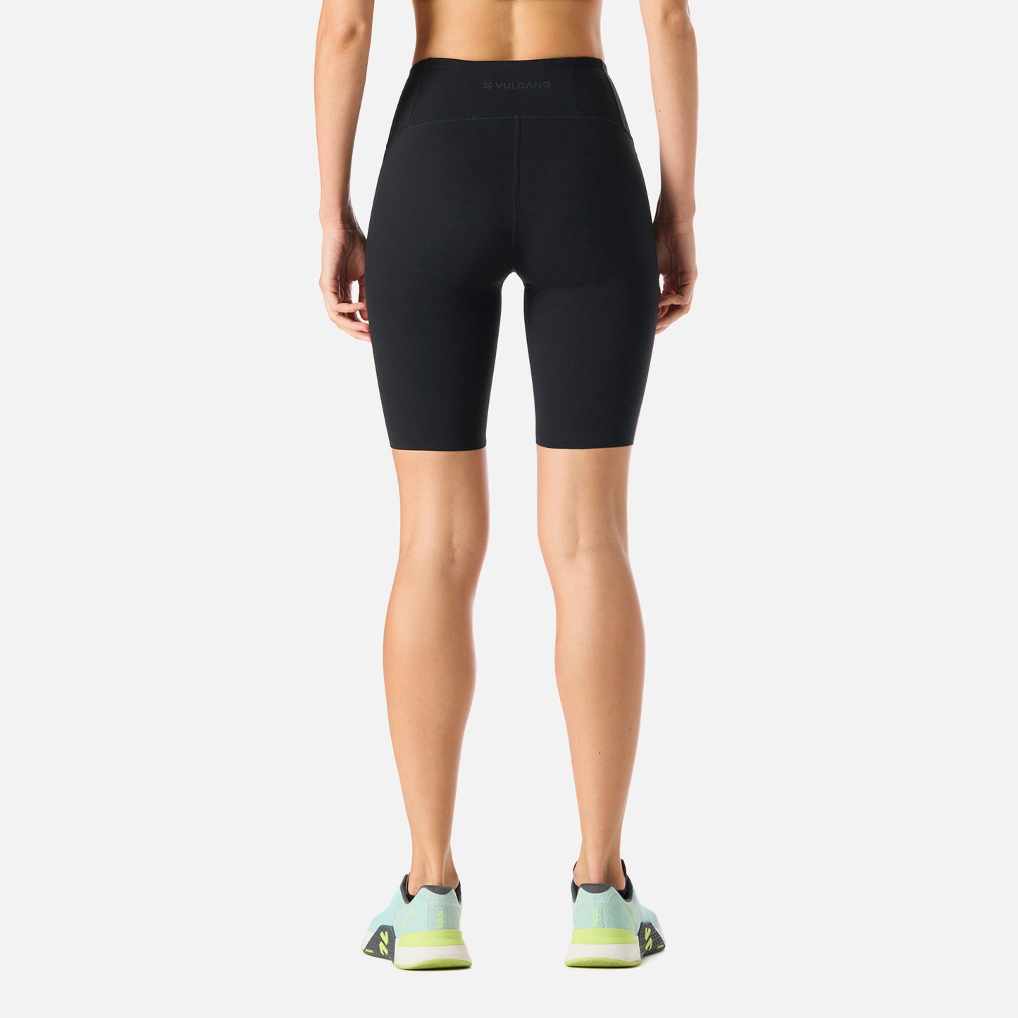 Calza Mujer Tempo Biker Super High Rise Leggins Negro Vulcano