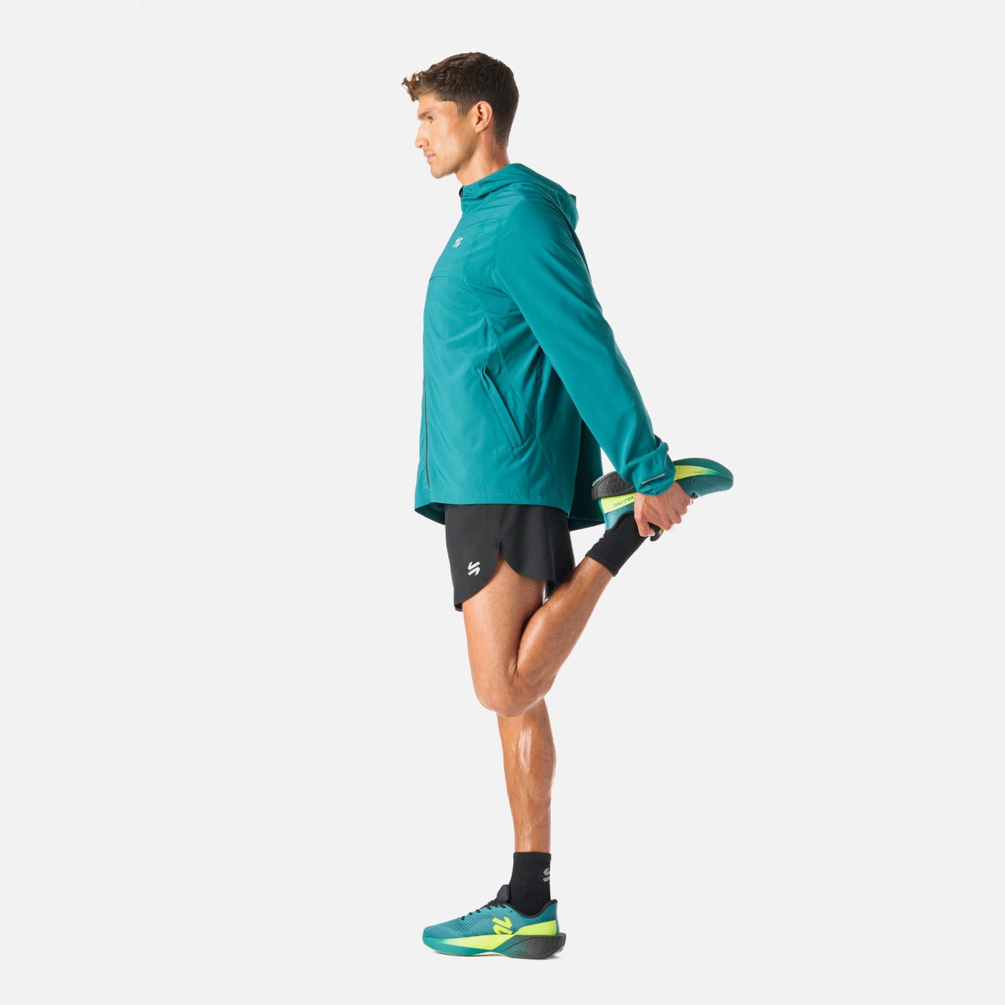 Chaqueta Hombre Built To Move Pro Windbreaker Jacket Petroleo Vulcano