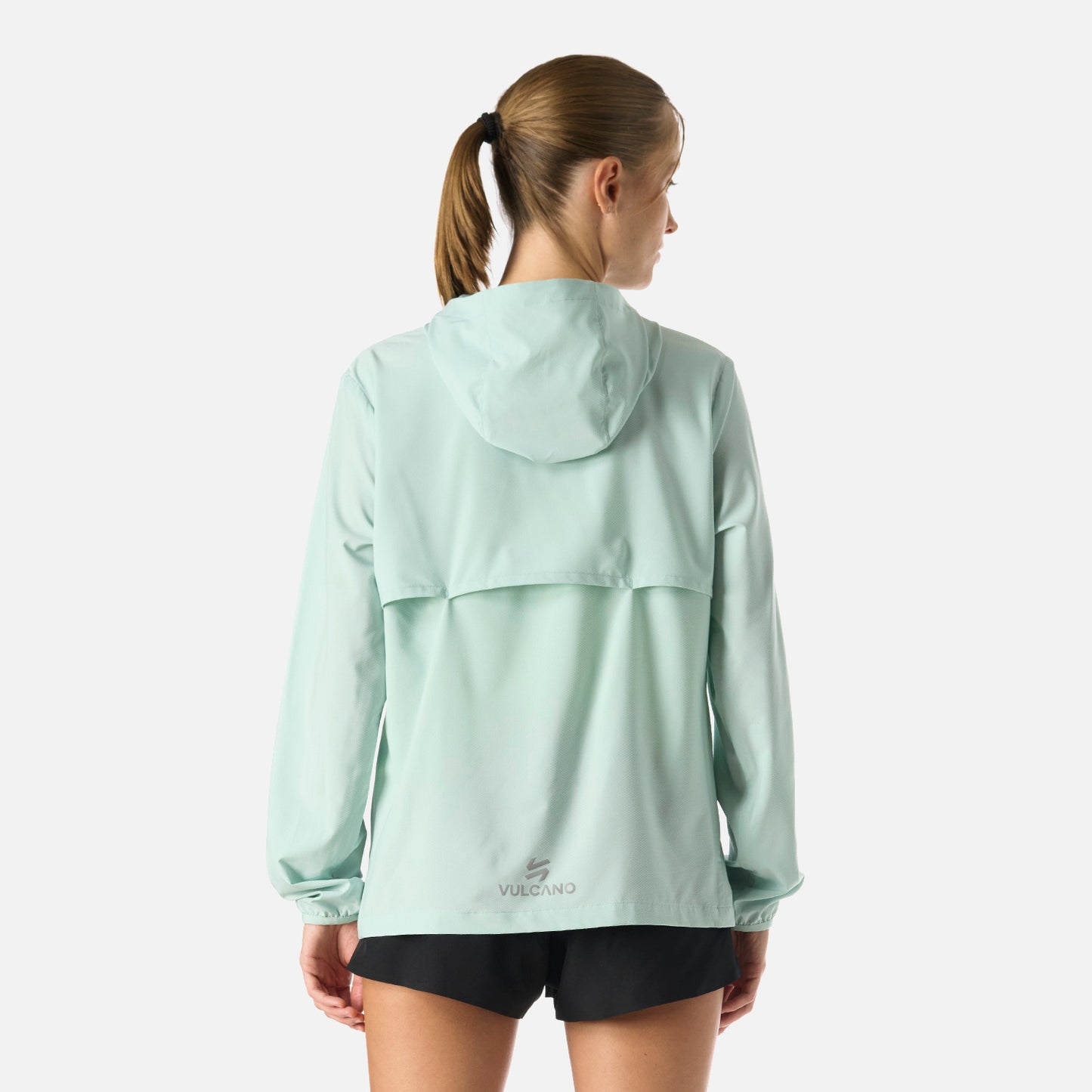 Chaqueta Mujer Built To Move Pro Windbreaker Jacket Jade Vulcano