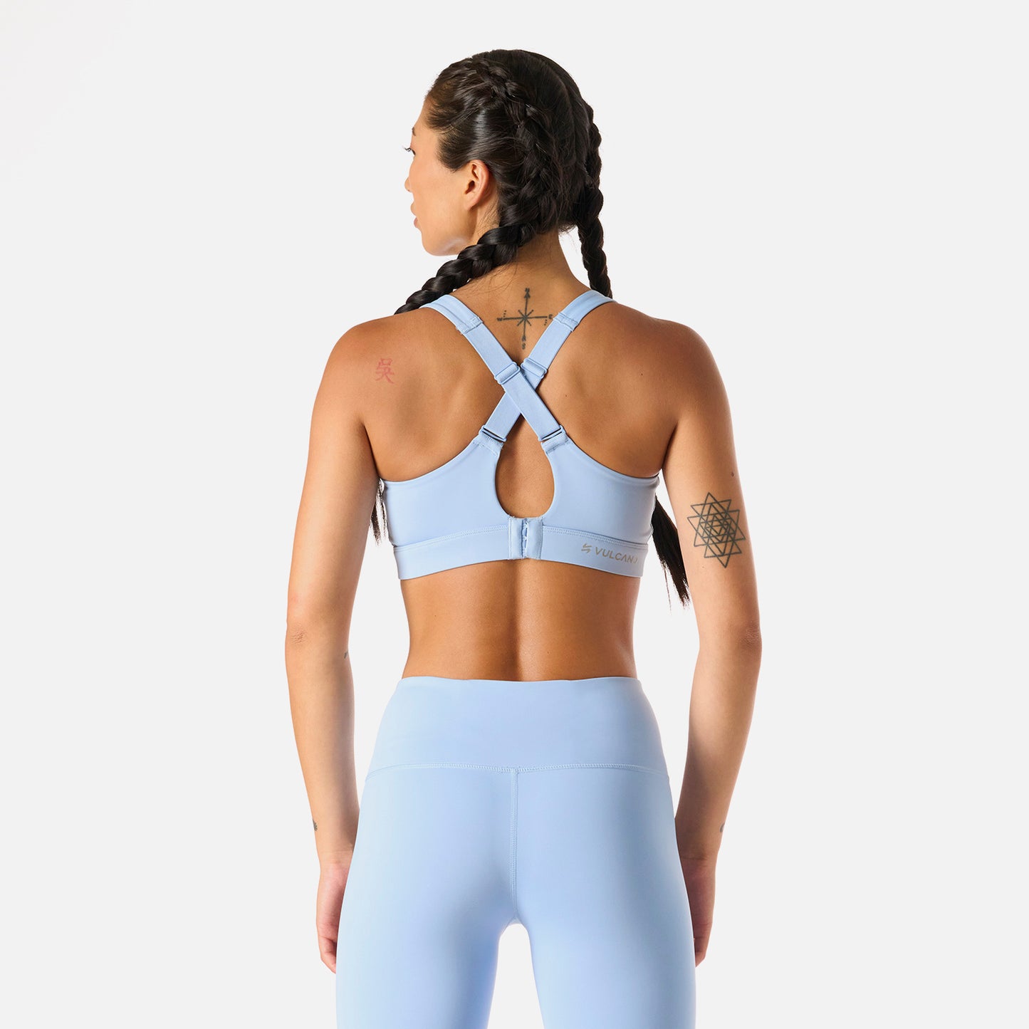 Peto Mujer Built To Move High Support Bra Celeste Vulcano