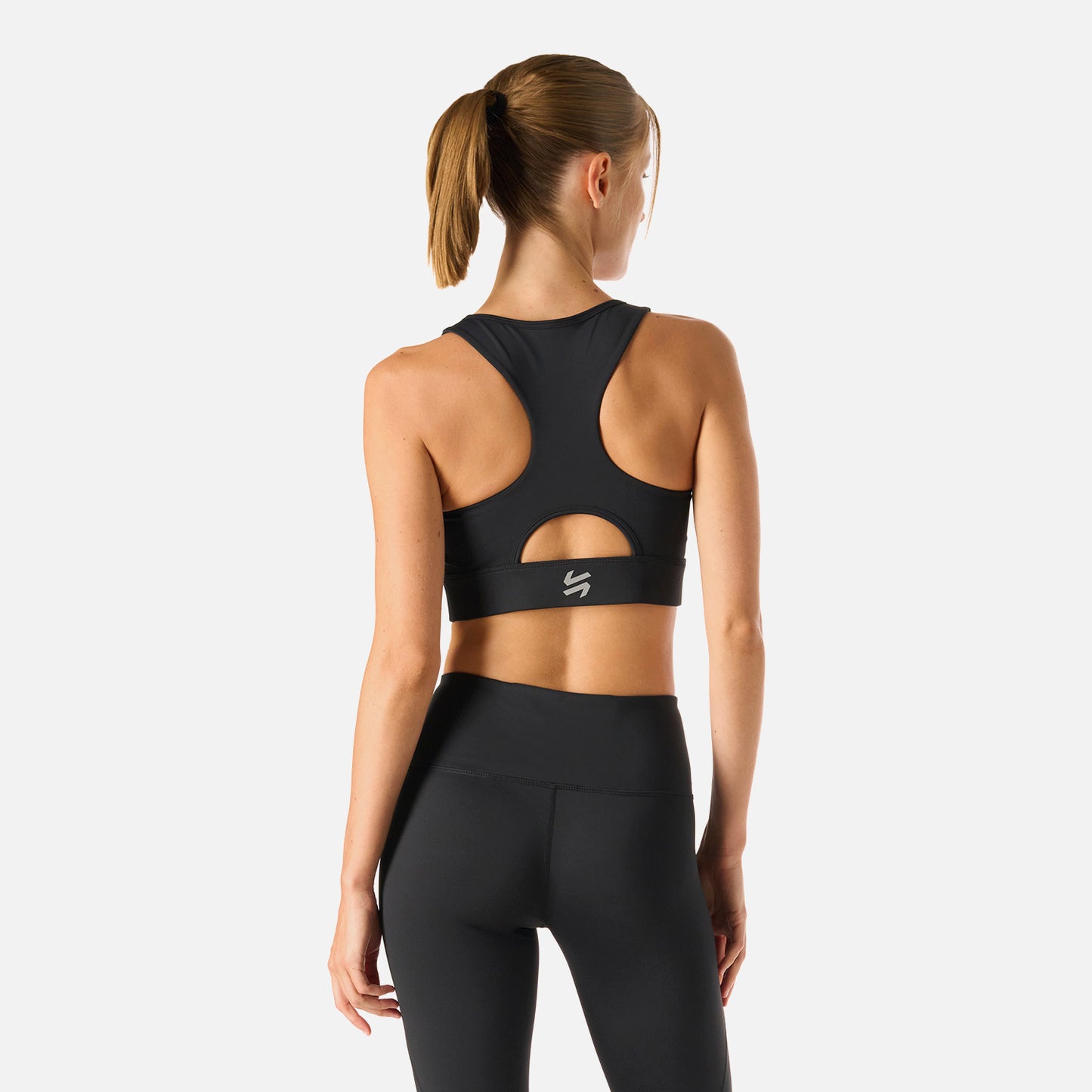 Peto Mujer Built To Move Medium Support Bra Negro Vulcano