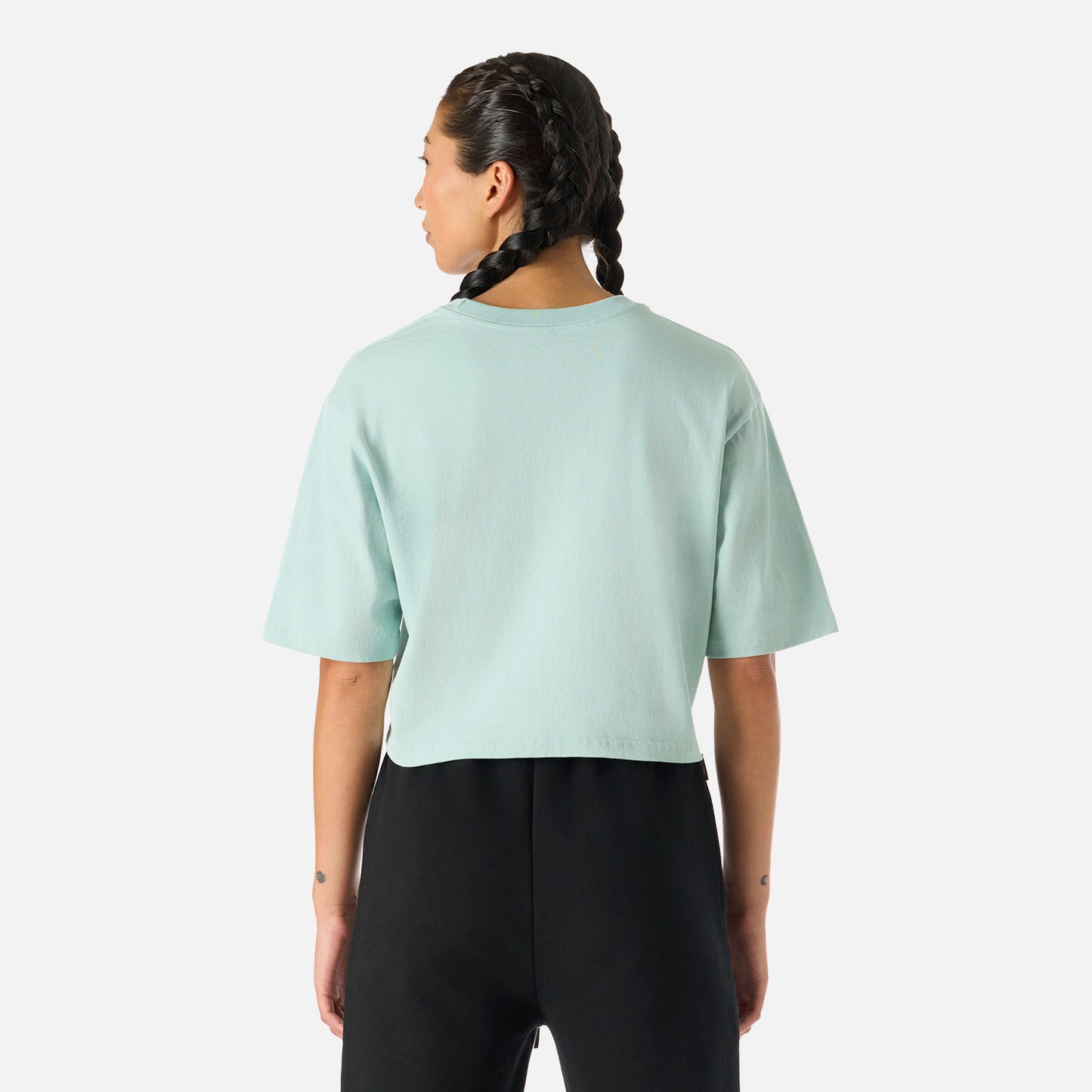 Polera Mujer Cool Down Crop T-Shirt Jade Vulcano