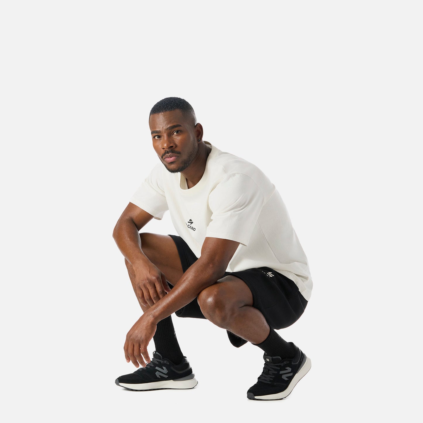 Shorts Hombre Cool Down Shorts Negro Vulcano