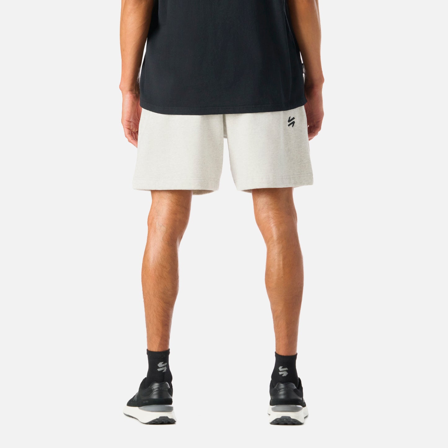 Shorts Hombre Cool Down Shorts Melange Gris Claro Vulcano
