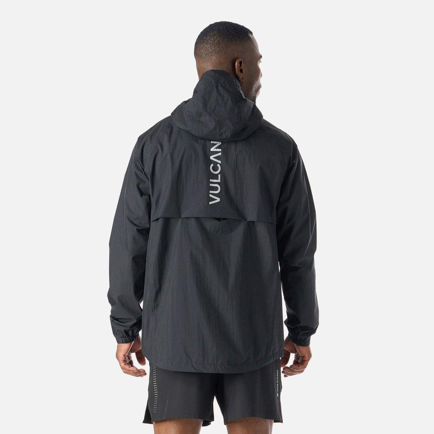 Chaqueta Hombre Built To Move Waterproof Jacket Negro Vulcano