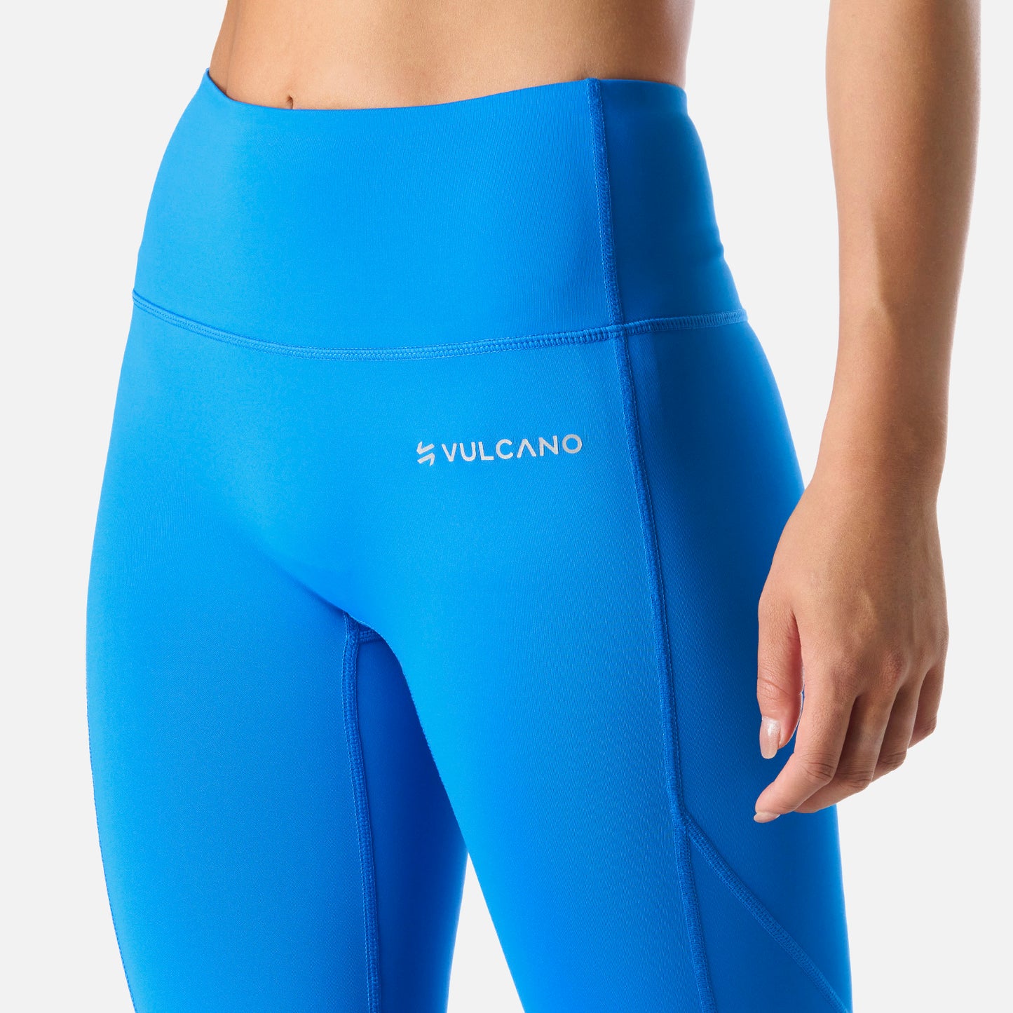 Calza Mujer Built To Move 7/8 High Rise Leggins Azul Vulcano