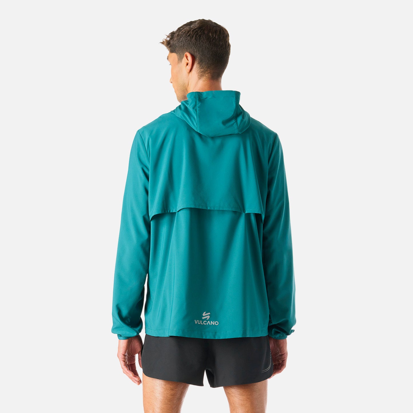 Chaqueta Hombre Built To Move Pro Windbreaker Jacket Petroleo Vulcano