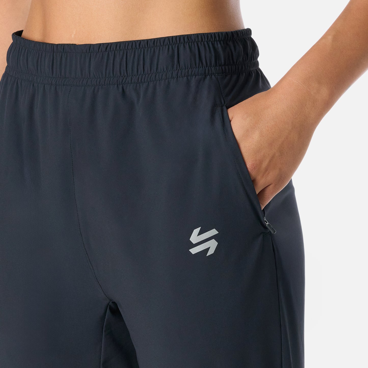 Pantalón Mujer Built To Move Pants Negro Vulcano