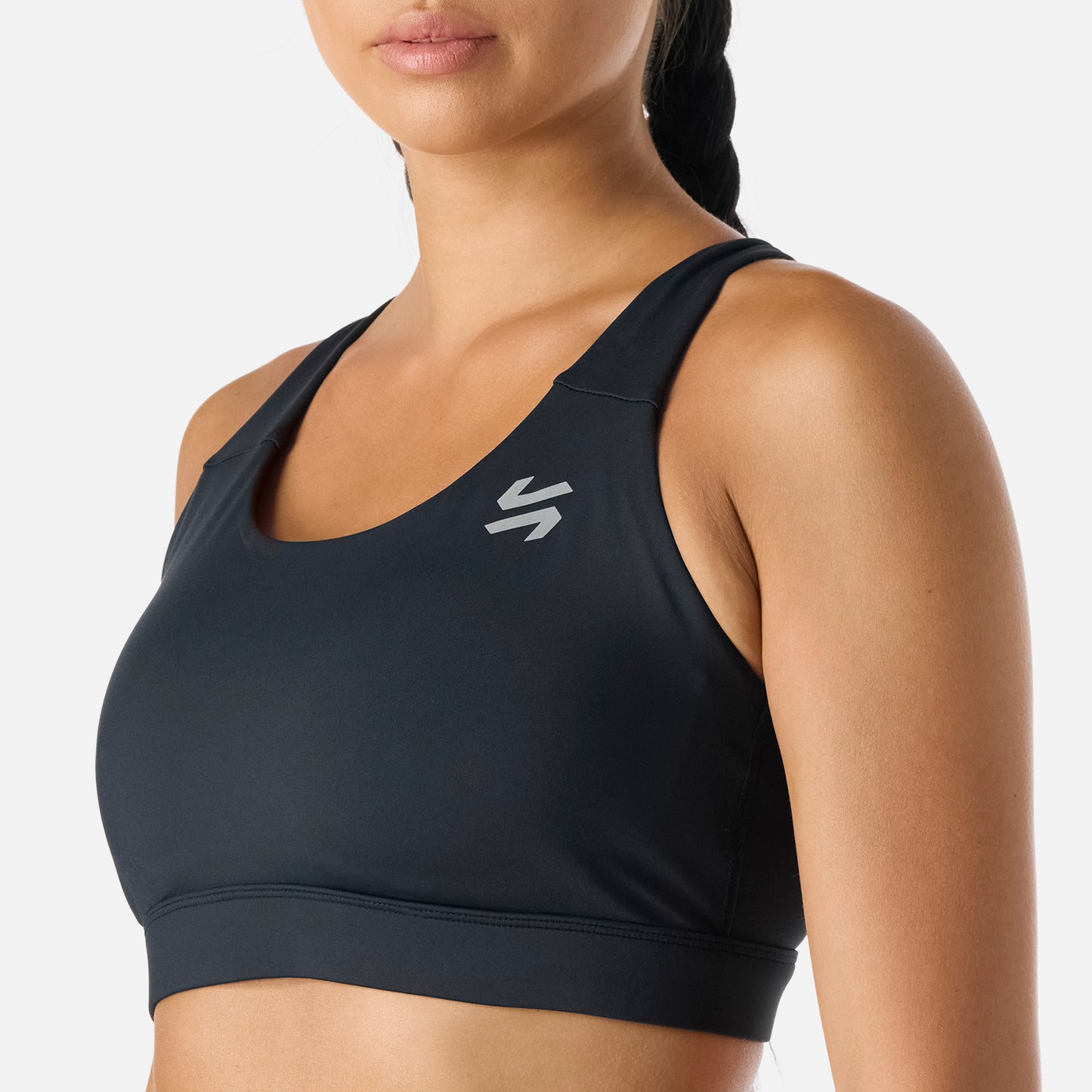 Peto Mujer Built To Move High Support Bra Negro Vulcano