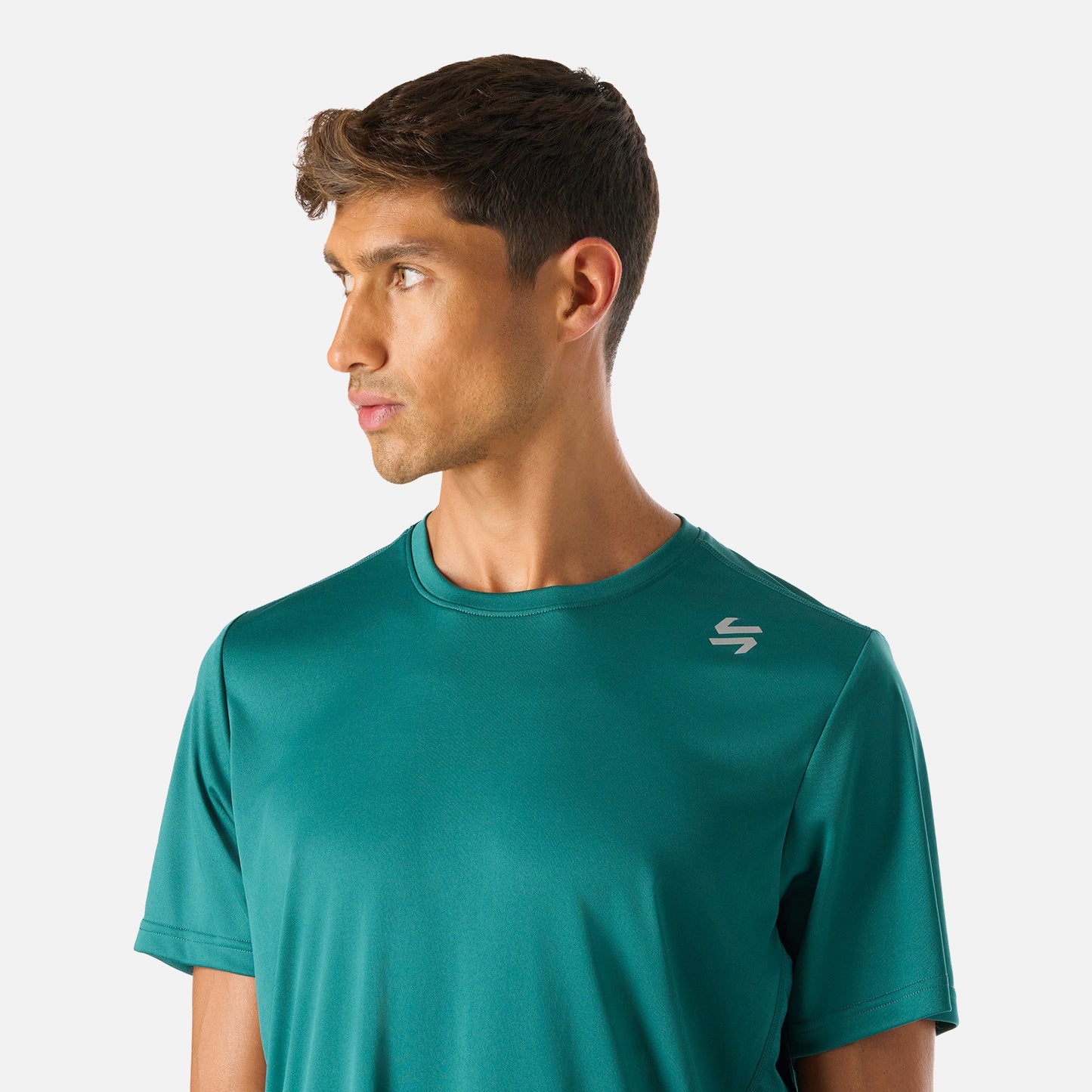Polera Hombre Tempo Advanced T-Shirt Petroleo Vulcano