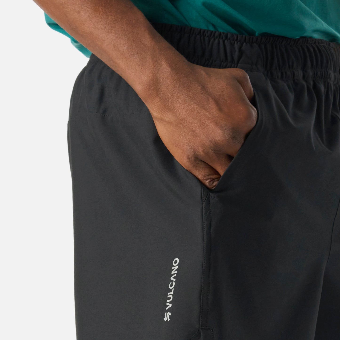 Shorts Hombre Built To Move 2-in-1 5" Shorts Negro Vulcano