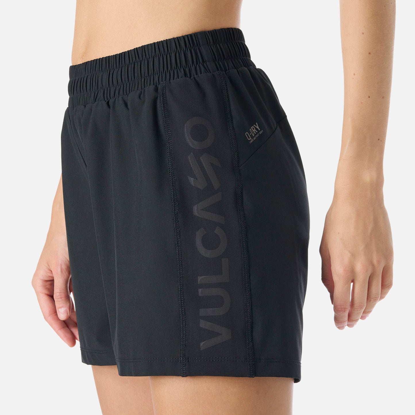 Shorts Mujer Built To Move 4" Shorts Negro Vulcano