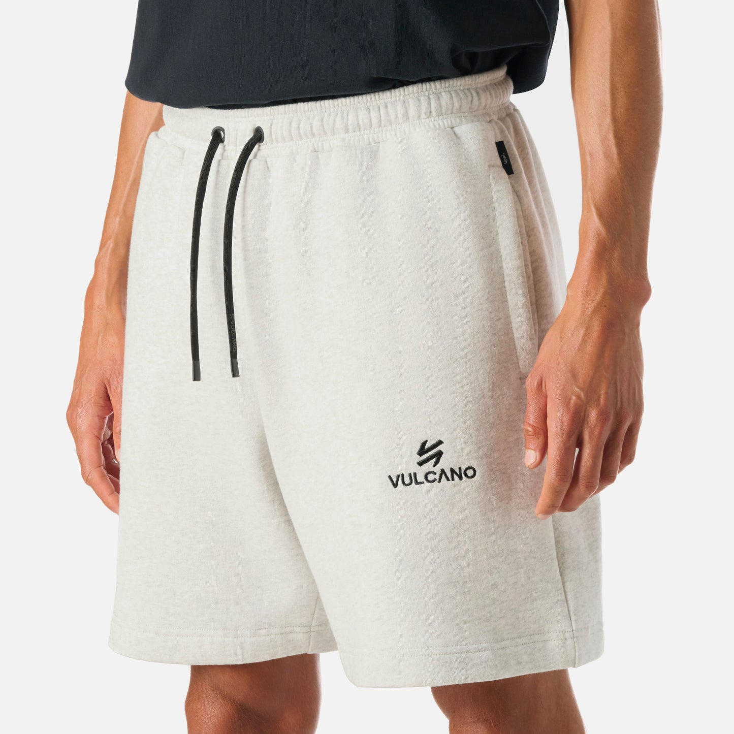 Shorts Hombre Cool Down Shorts Melange Gris Claro Vulcano