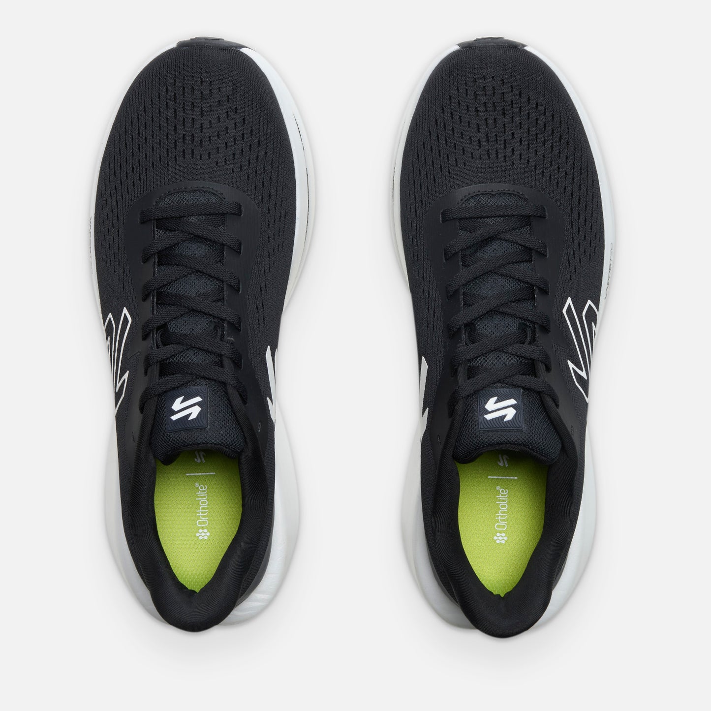 Vista superior de las Zapatillas Mujer Epicenter Negro Vulcano con plantilla Ortholite Hybrid y diseño transpirable.