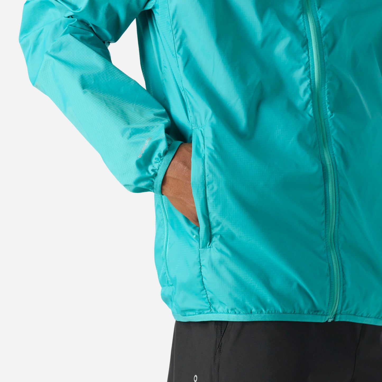 Chaqueta Hombre Built To Move Windbreaker Jacket Turquesa Vulcano