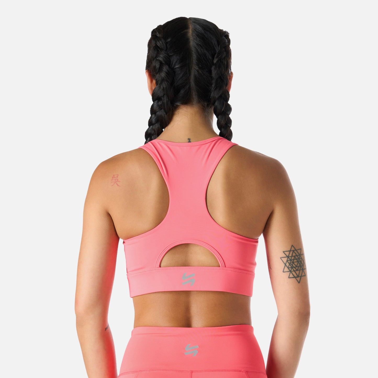 Peto Mujer Built To Move Medium Support Bra Coral Vulcano
