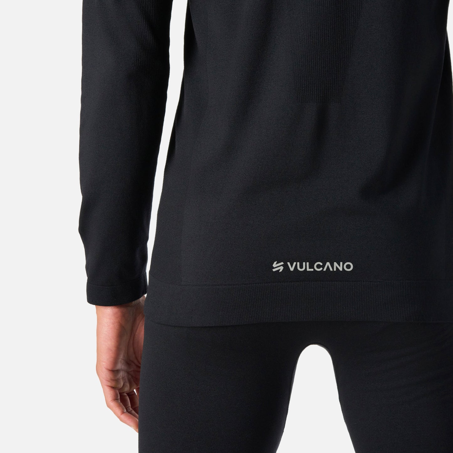 Primera Capa Hombre Built To Move Warm Shield Top Negro Vulcano
