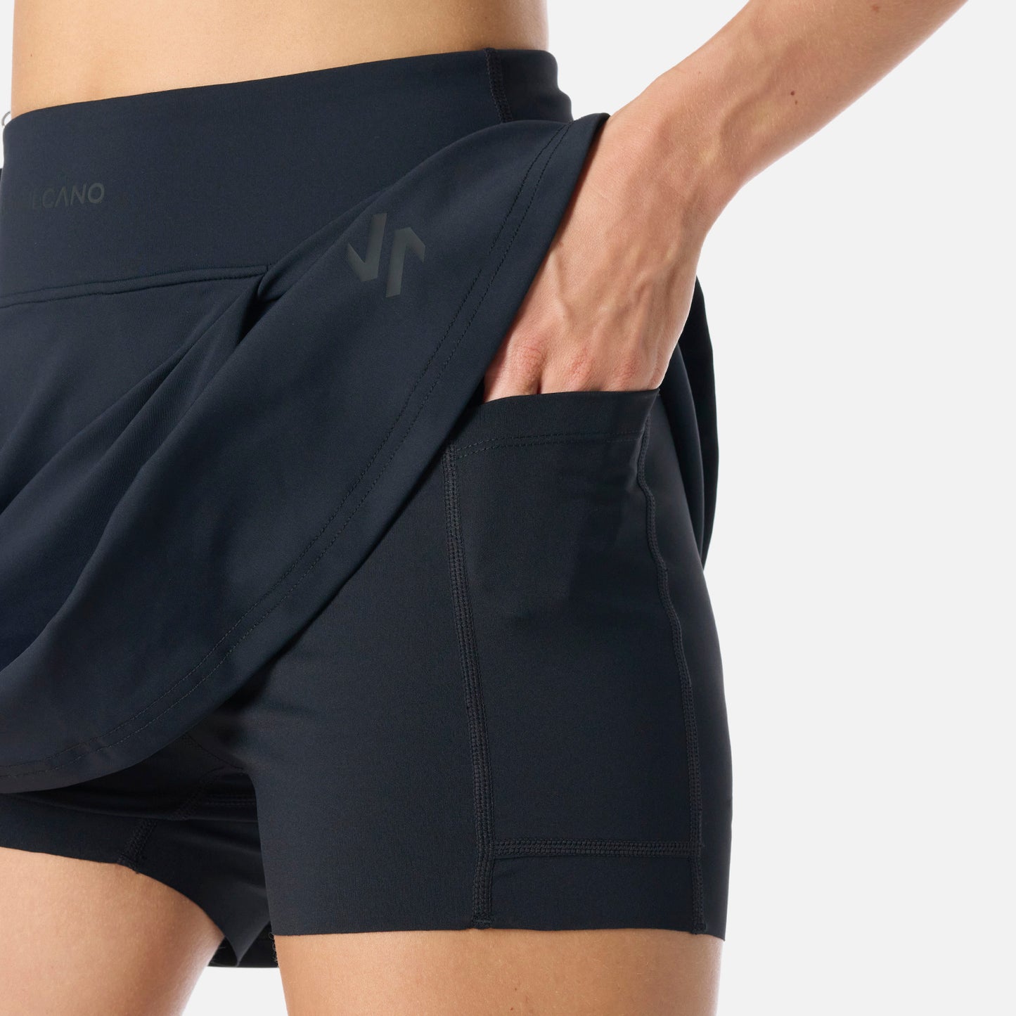 Falda Mujer Tempo Skirt Negro Vulcano