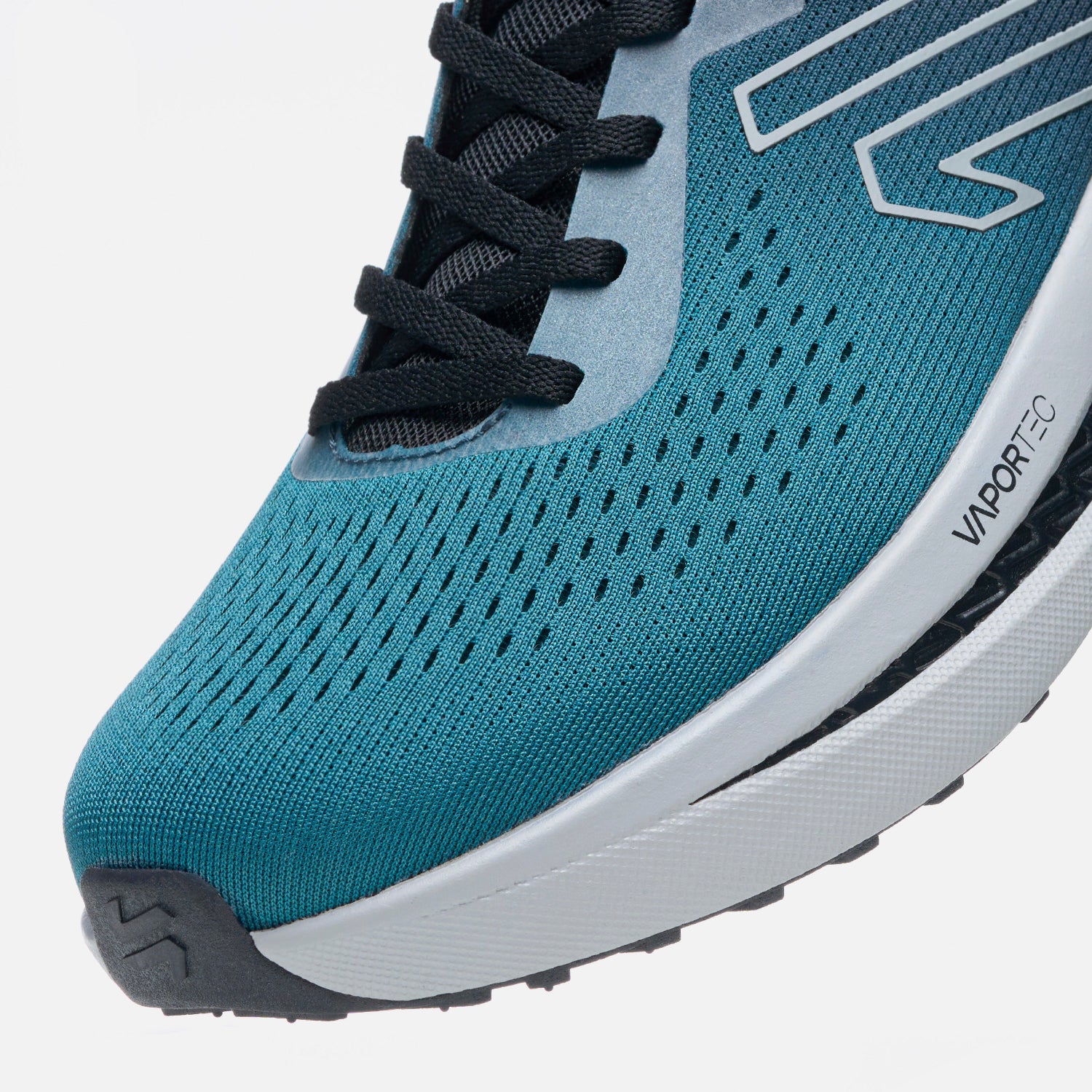Detalle frontal de las Zapatillas Hombre Epicenter Petroleo / Negro Vulcano con tejido transpirable y tecnología VaporTec para mayor ventilación.
