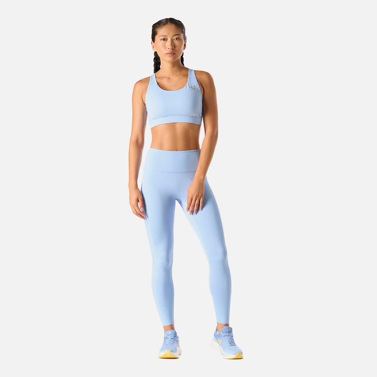 Calza Mujer Built To Move 7/8 High Rise Leggins Celeste Vulcano