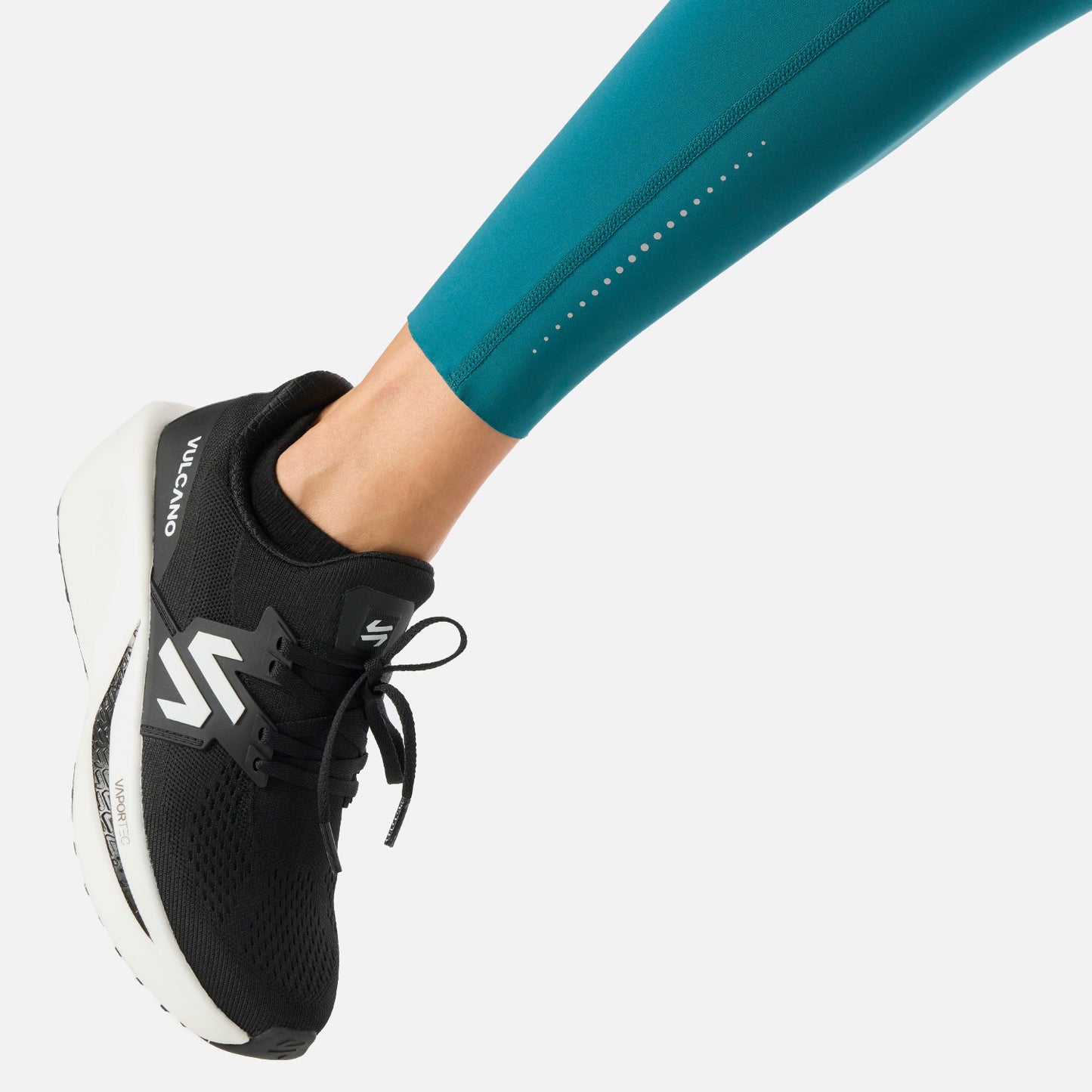 Calza Mujer Built To Move Compressive 7/8 Super High Rise Leggins Petroleo Vulcano
